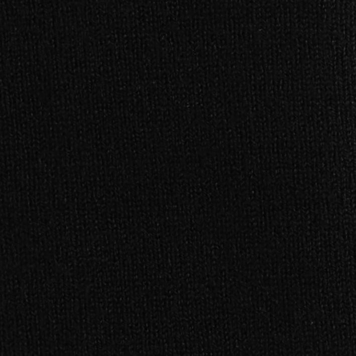 RIBBED WOOL SOCKSBLACK