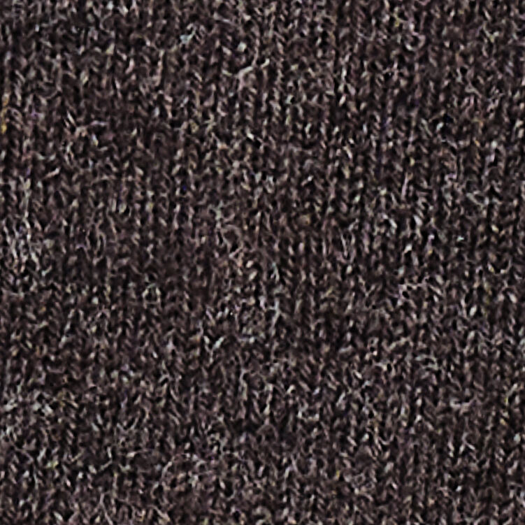 RIBBED WOOL SOCKSBLACK