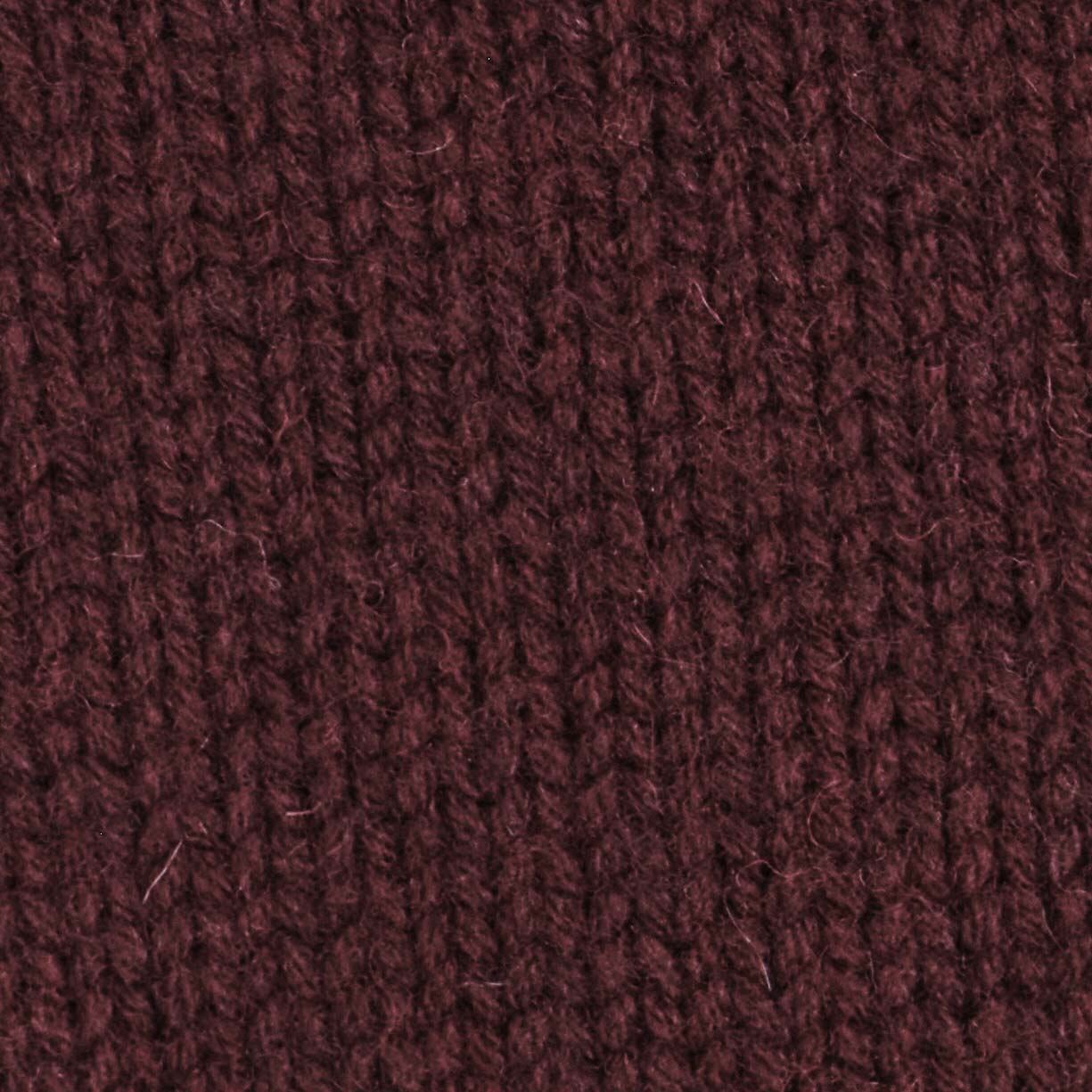 ROUNDED WOOL FUNNEL-NECK ZIP-UP JACKETBURGUNDY
