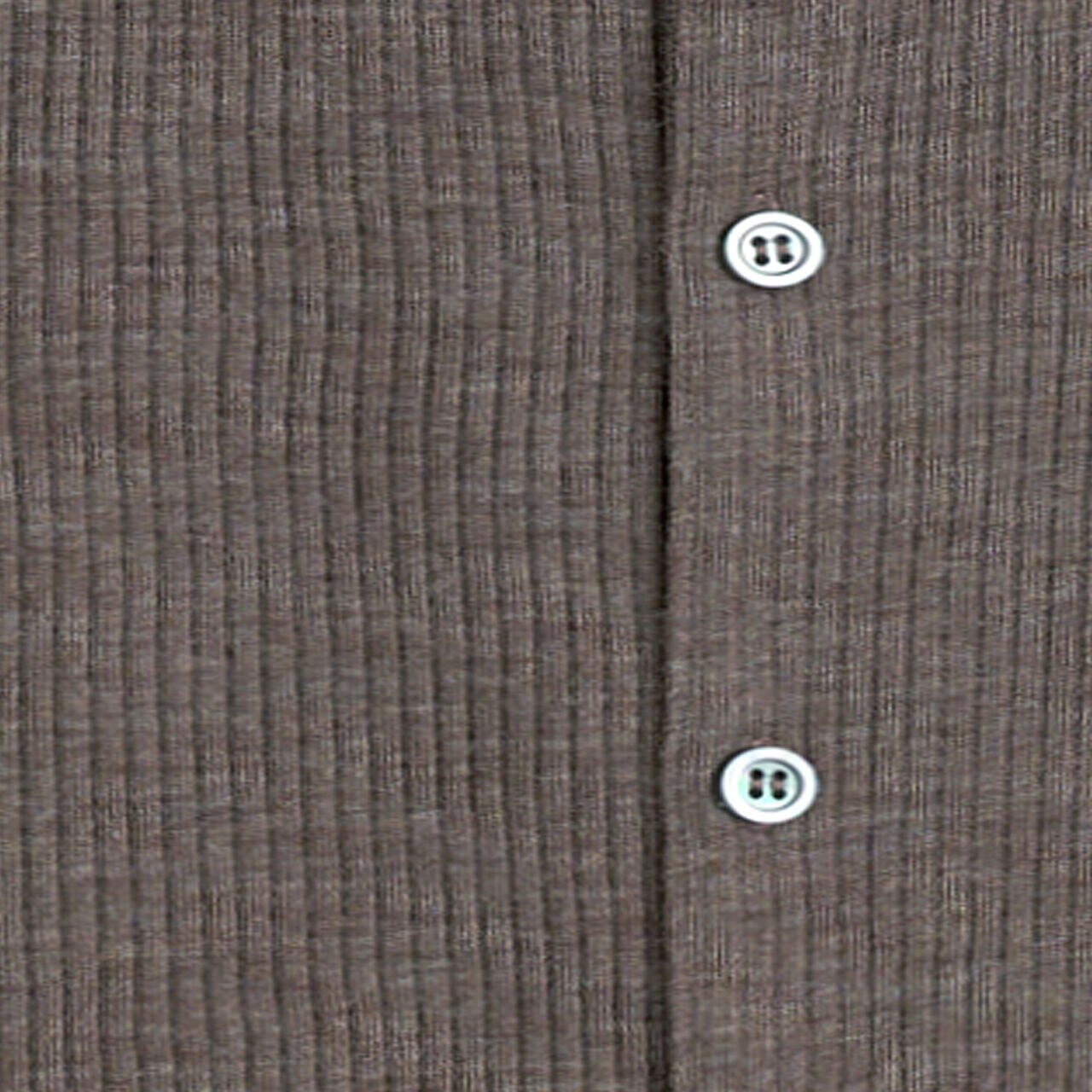 SLIM RIBBED WOOL SHIRTBEIGE MÉLANGE