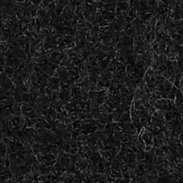 FELTED WOOL BEANIEBLACK