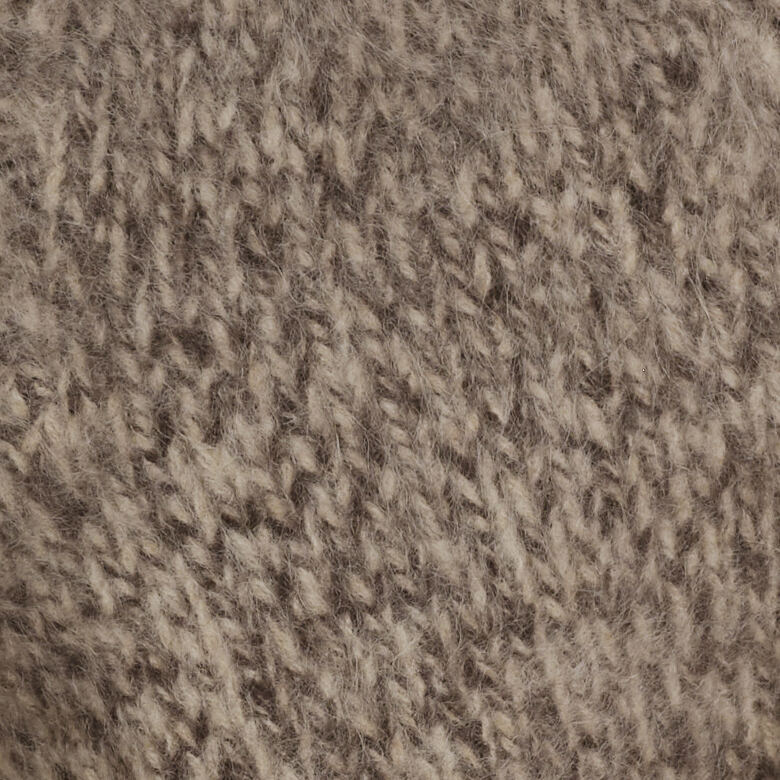 CHUNKY BRUSHED-CASHMERE HOODIEGREY MÉLANGE