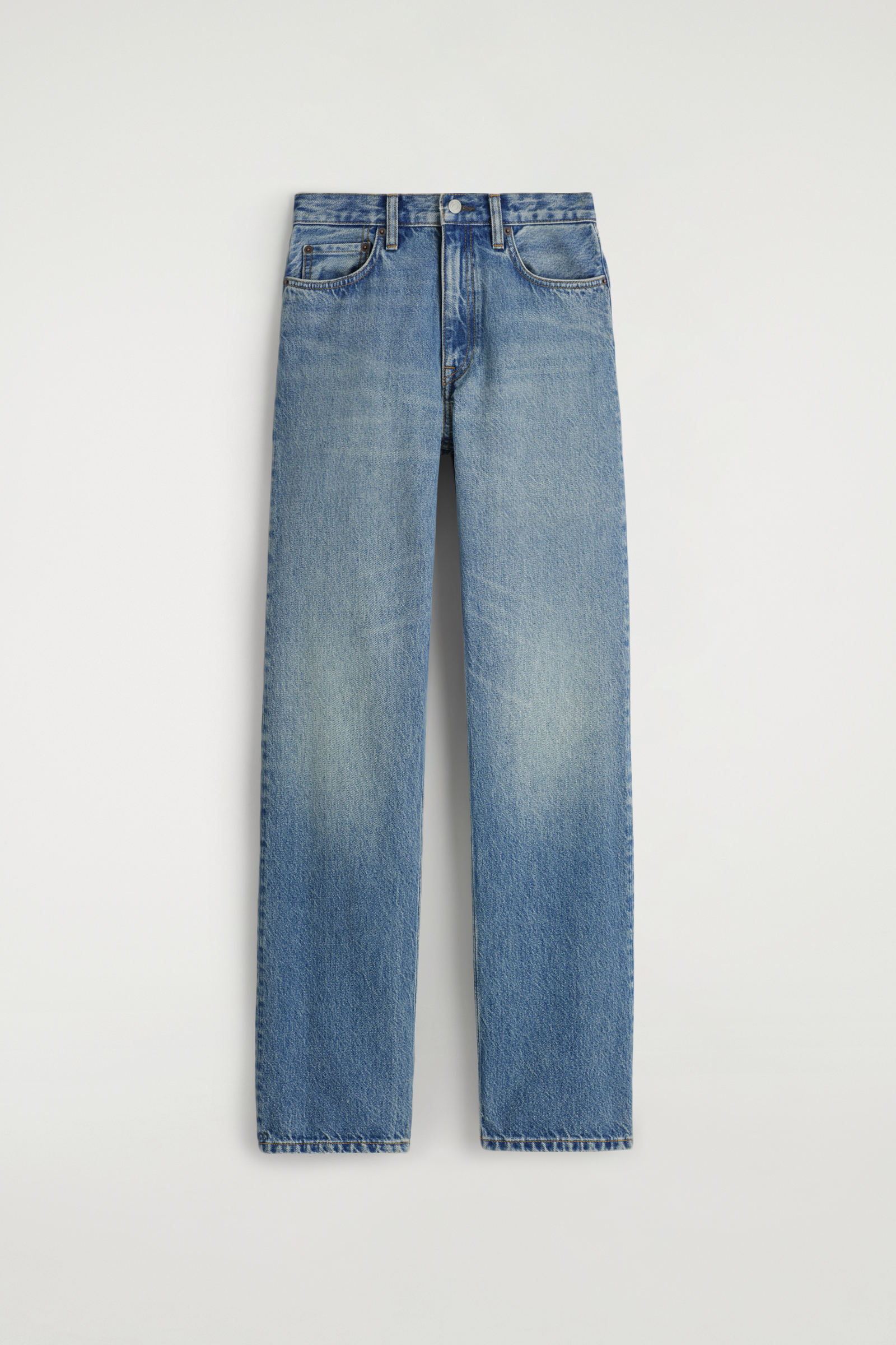 CHORD STRAIGHT-LEG JEANSFADED BLUE