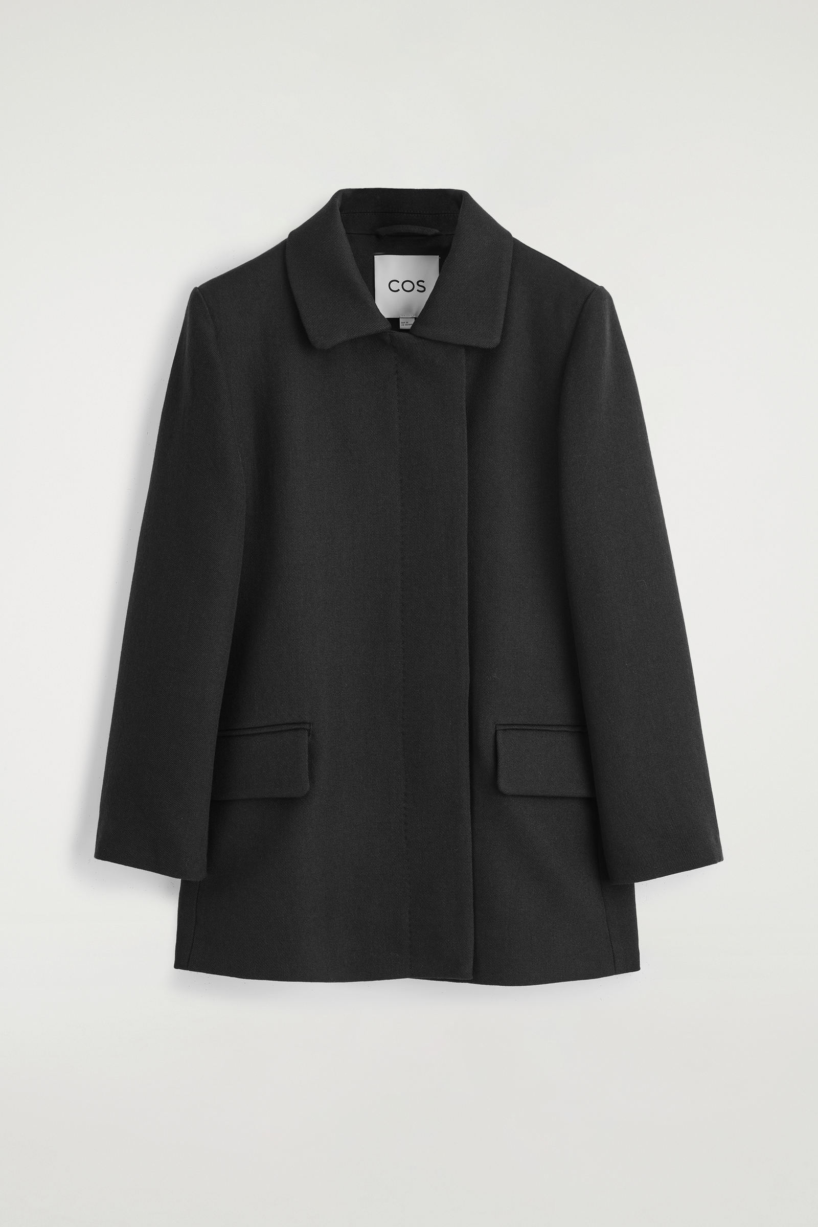 TAILORED WOOL JACKETBLACK