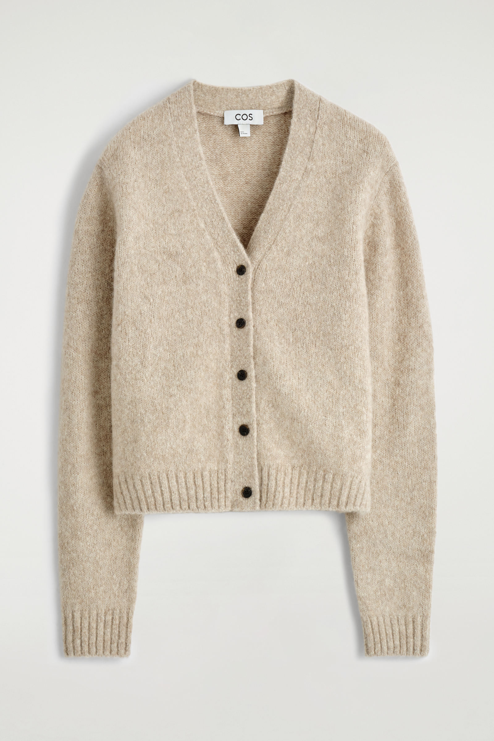 CROPPED ALPACA-BLEND CARDIGAN | COS