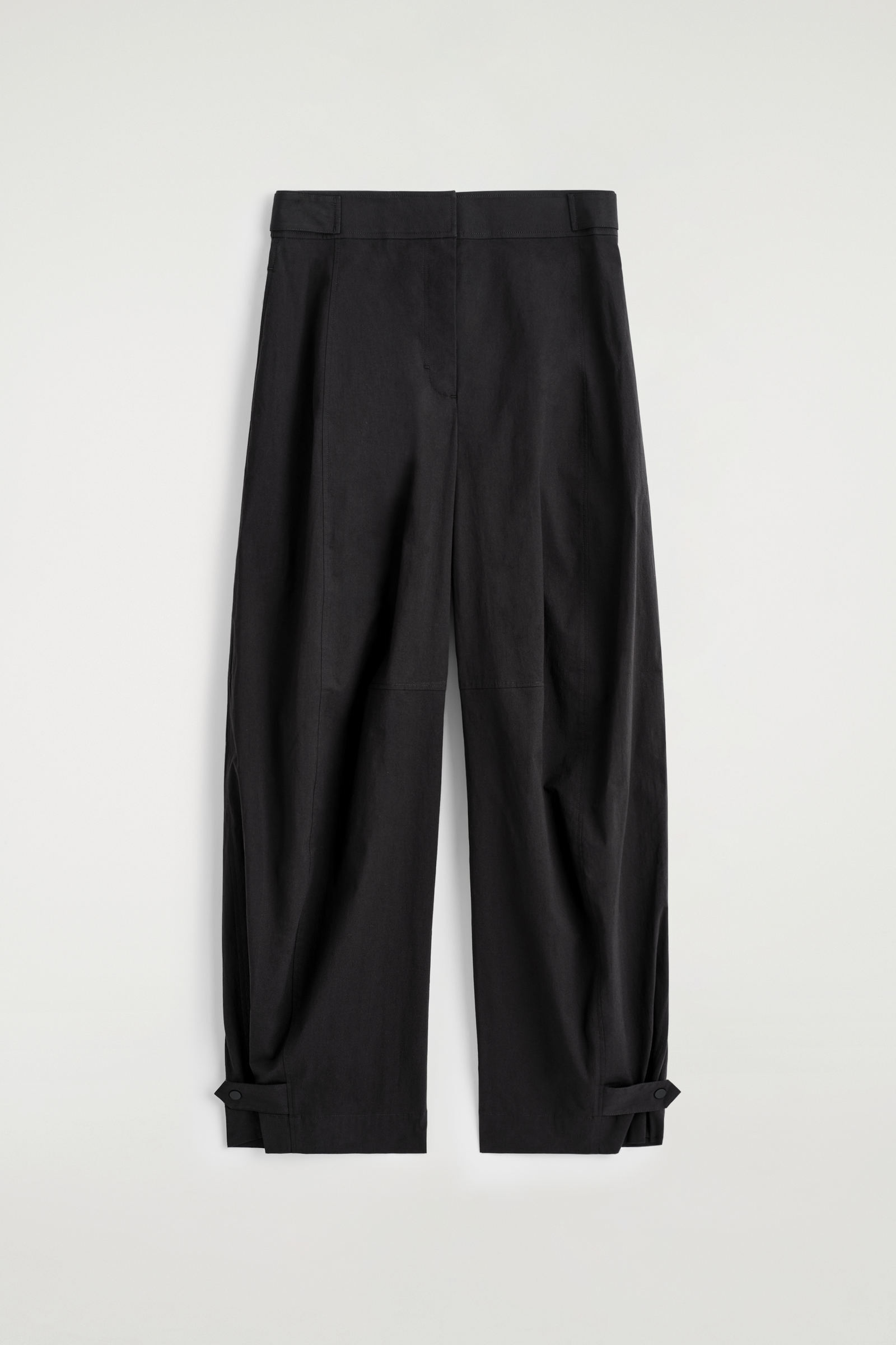 HOMEUTILITY BARREL-LEG TROUSERS