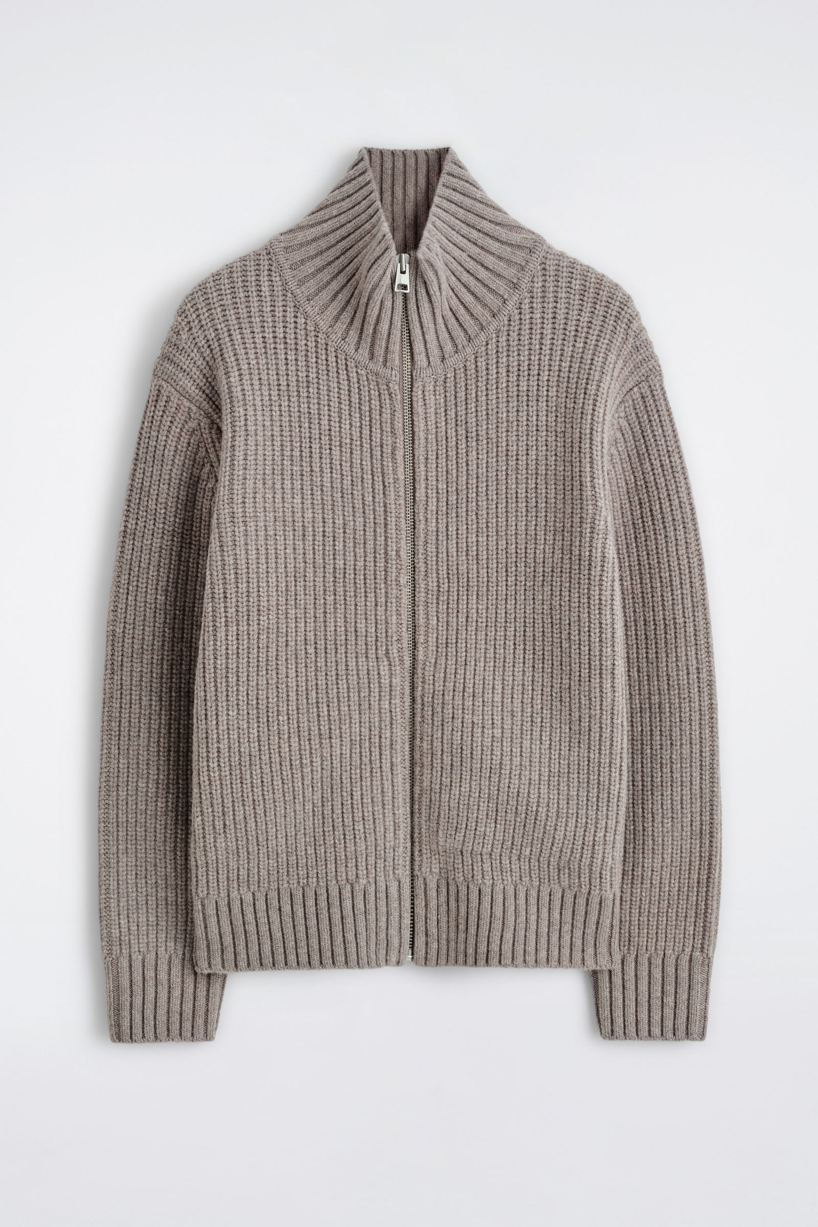 最終値下げ！OHOTORO Edinburgh Wool Jacket FUNNEL-NECK KNITTED WOOL JACKET | COS