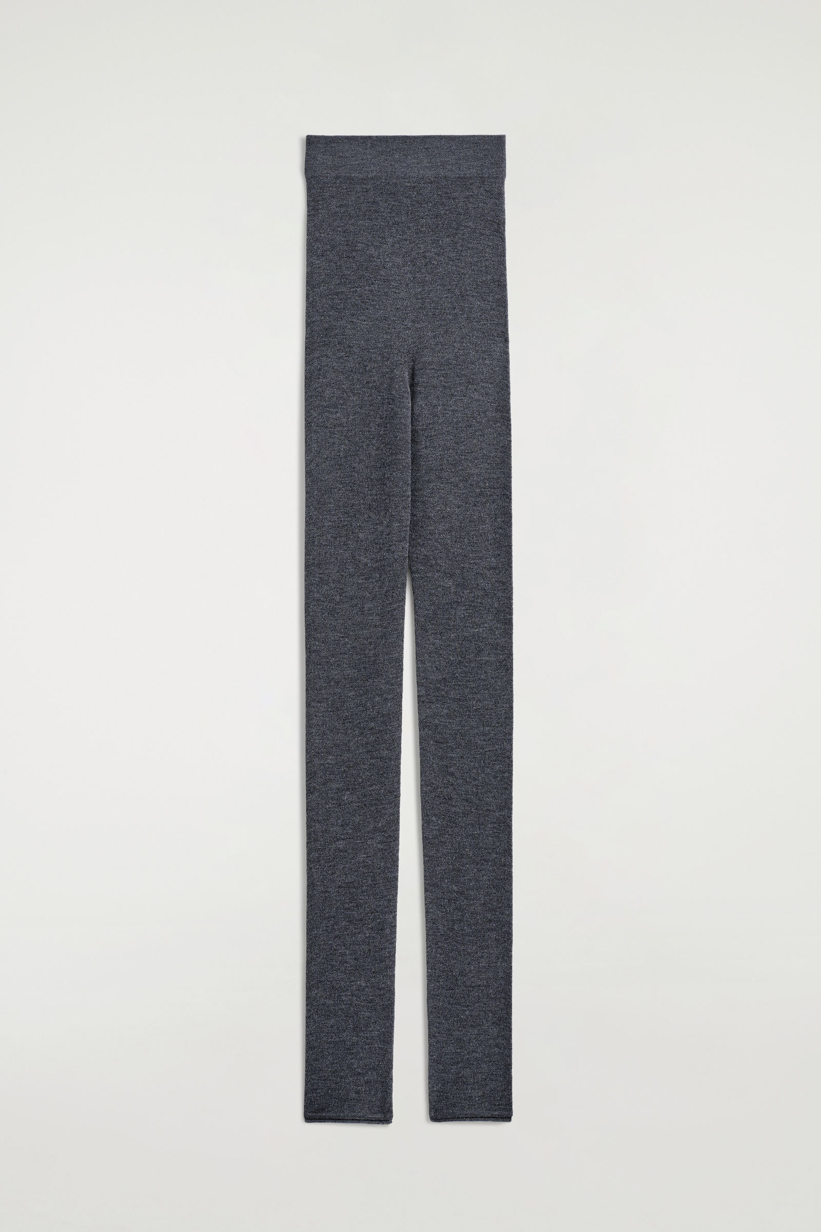 SEAMLESS MERINO WOOL LEGGINGSCHARCOAL MÉLANGE