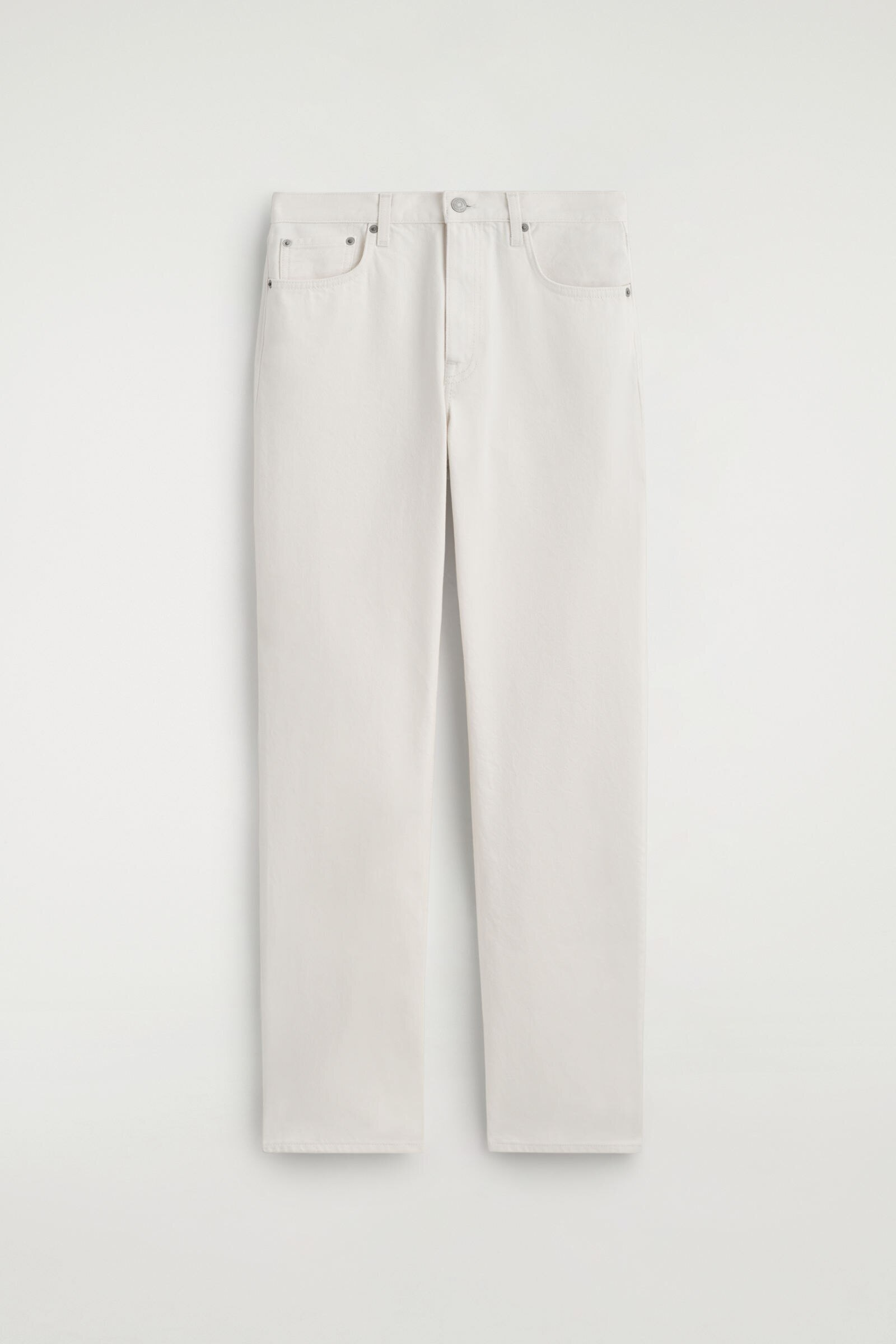 CHORD STRAIGHT-LEG JEANSWHITE