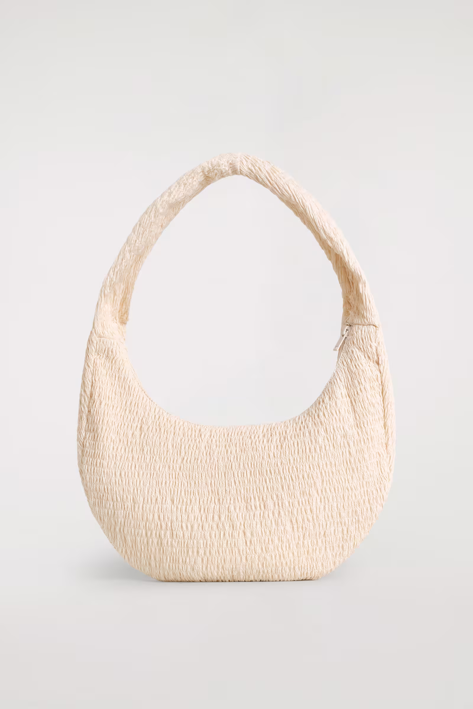 SMOCKED SHOULDER BAGOFF-WHITE