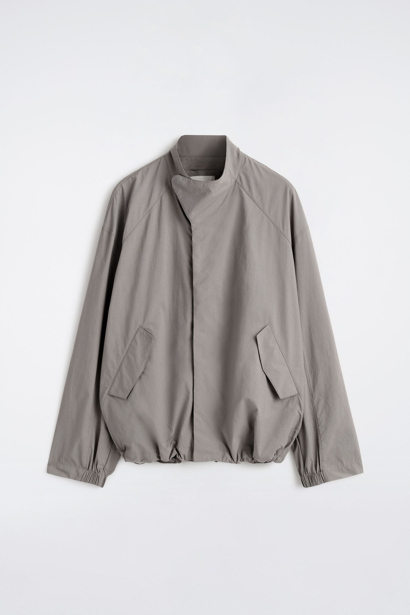 TECHNICAL NYLON SPORTS JACKETPEWTER