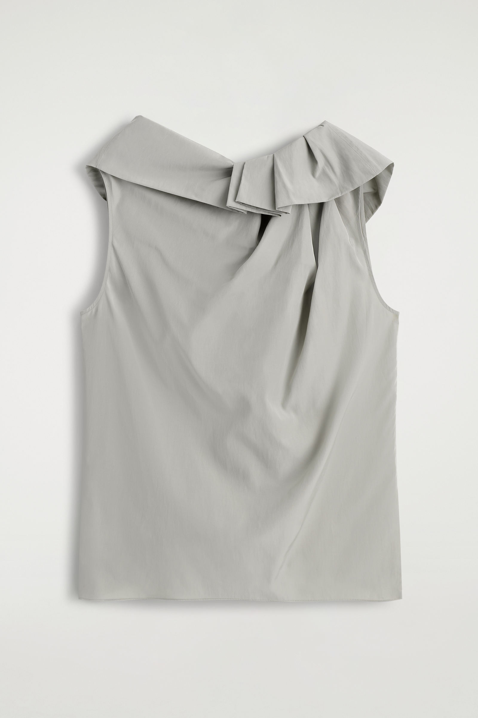OVERSIZED DRAPED TOPDOVE GREY