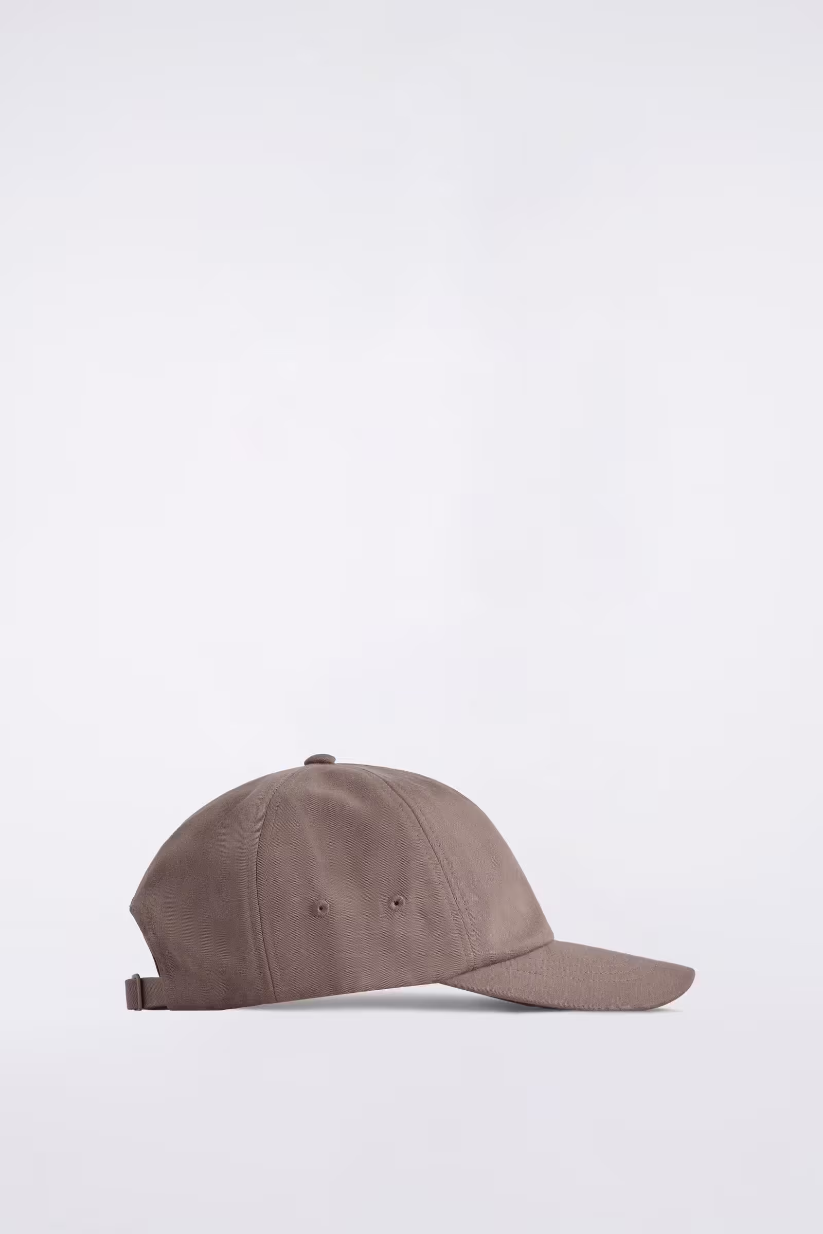 LINEN BASEBALL CAPBROWN