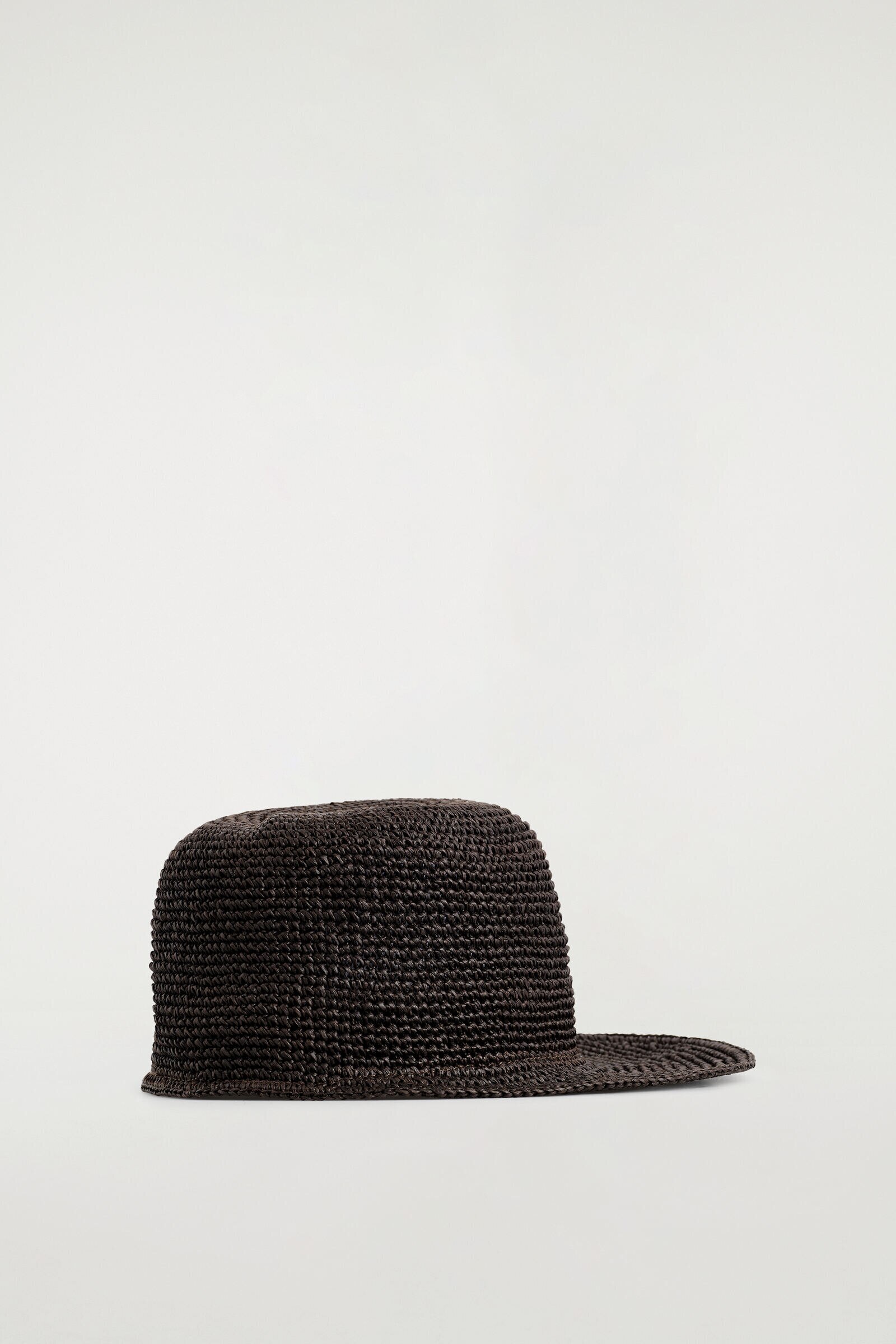 WOVEN PAPER CAPBROWN