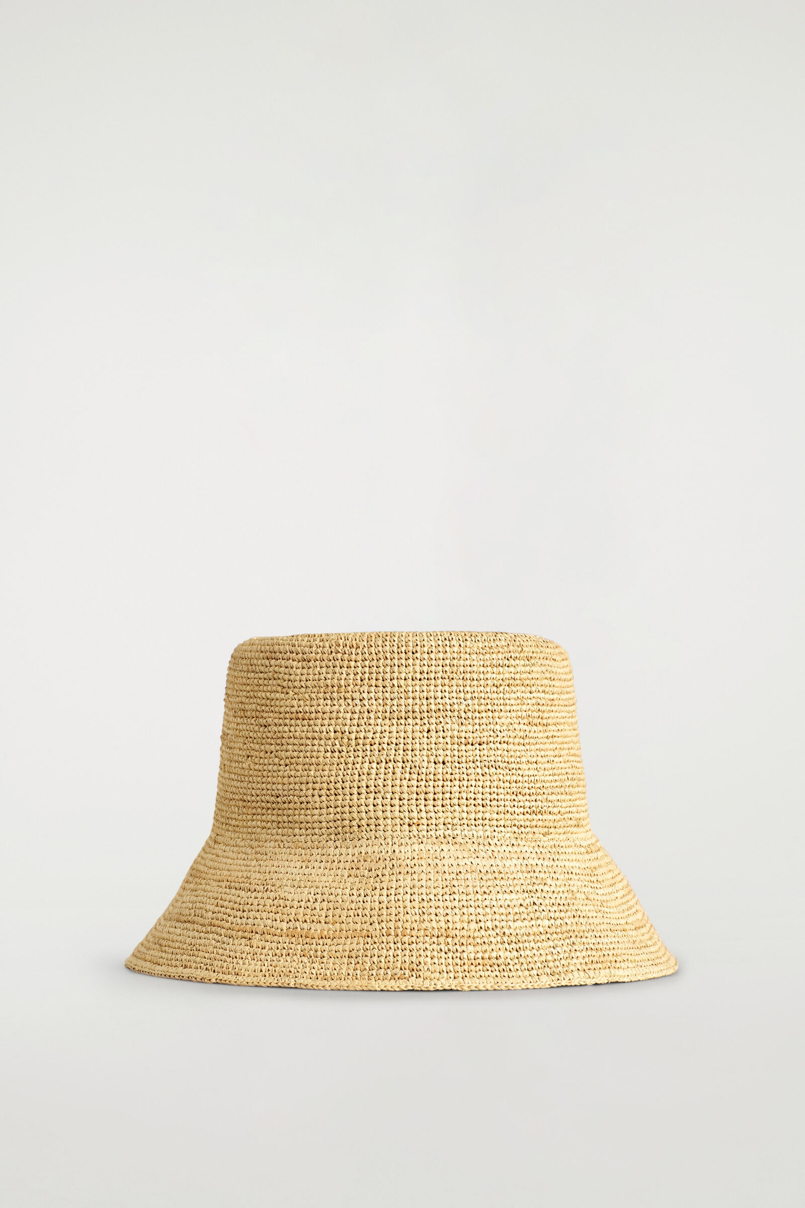 RAFFIA BUCKET HATBEIGE
