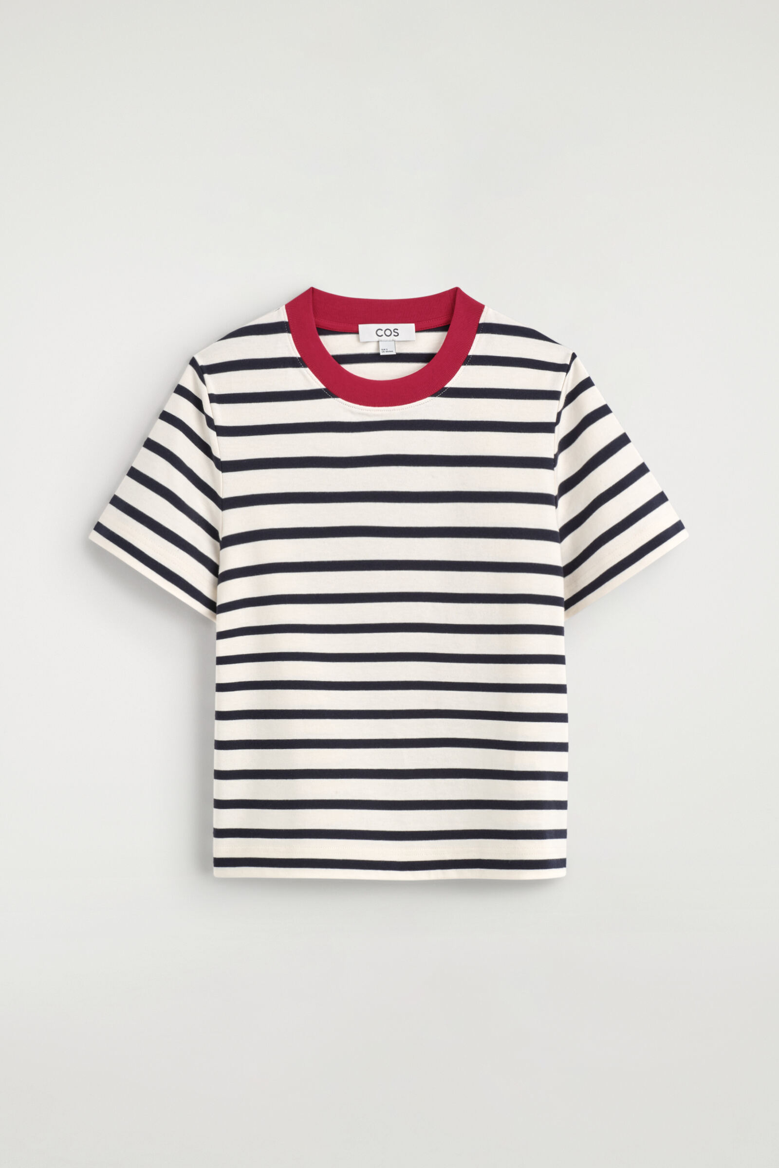 CLEAN CUT T-SHIRTBLACK / WHITE / RED / STRIPED