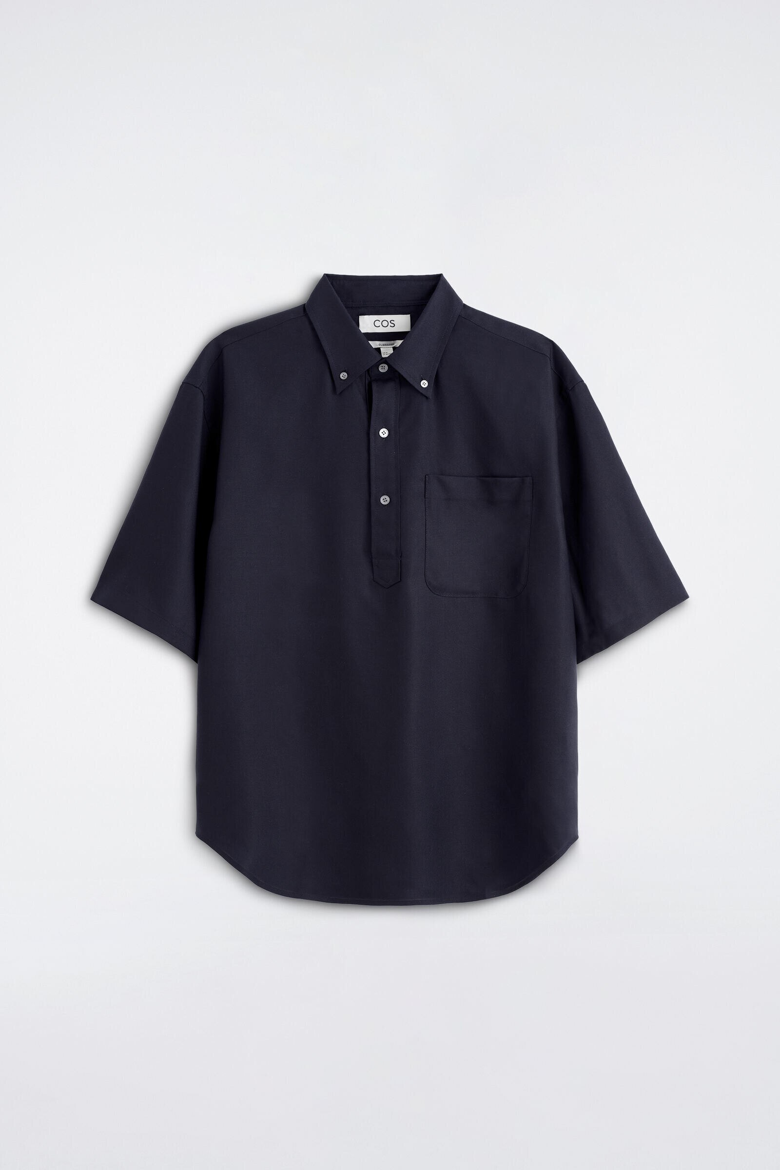 OVERSIZED POPOVER SHIRTNAVY