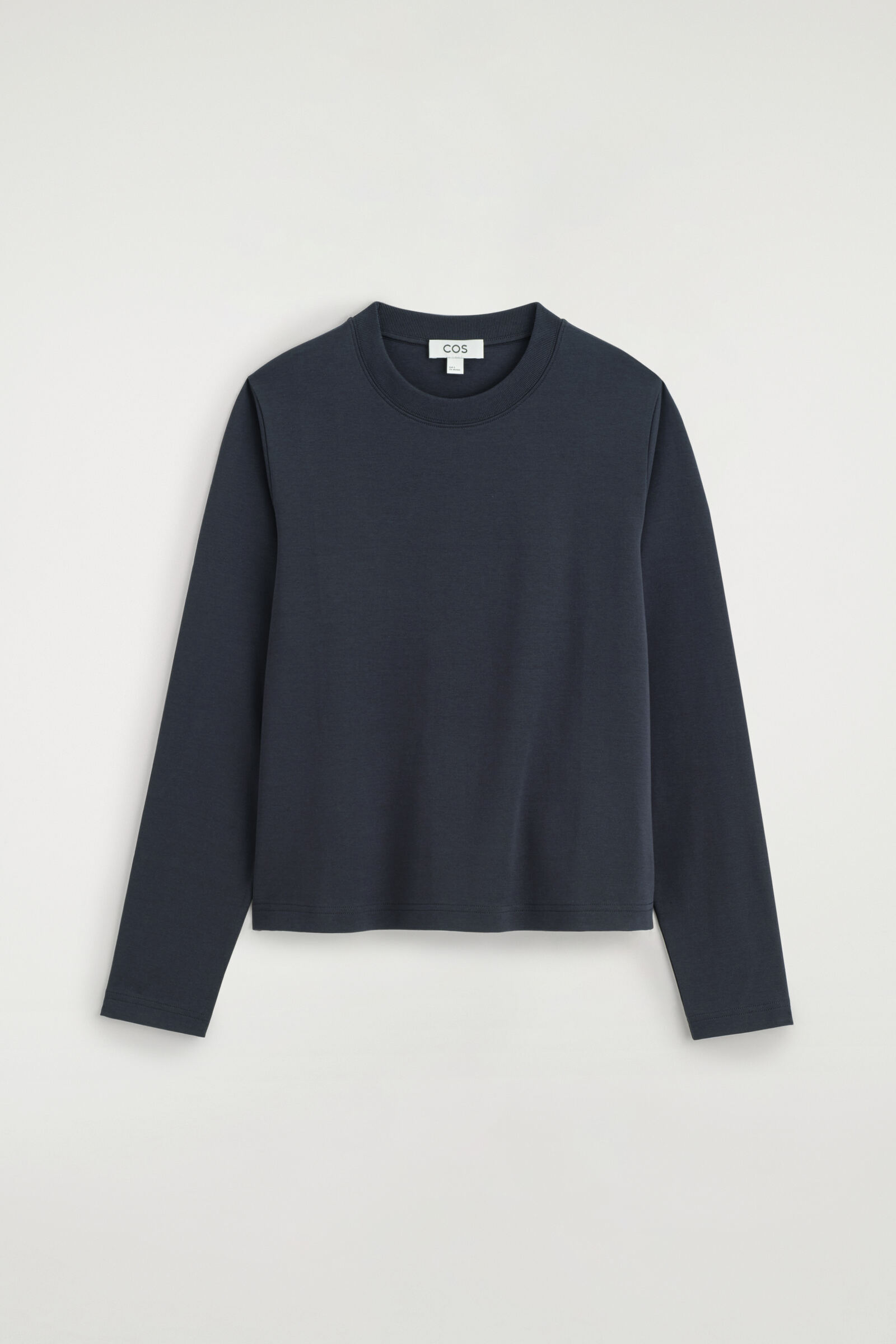 CLEAN CUT LONG-SLEEVED T-SHIRTNAVY