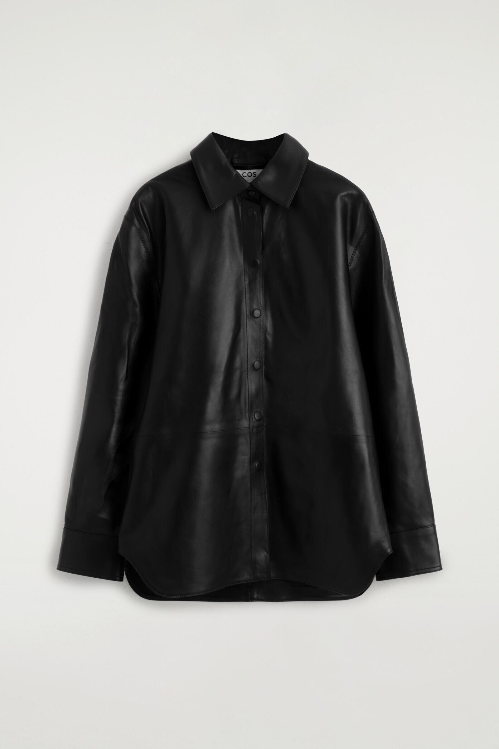 LEATHER SHIRTBLACK