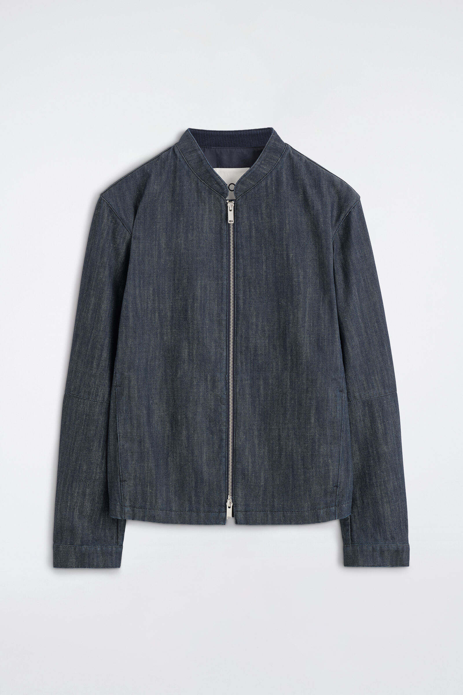 DENIM BOMBER JACKETSLATE