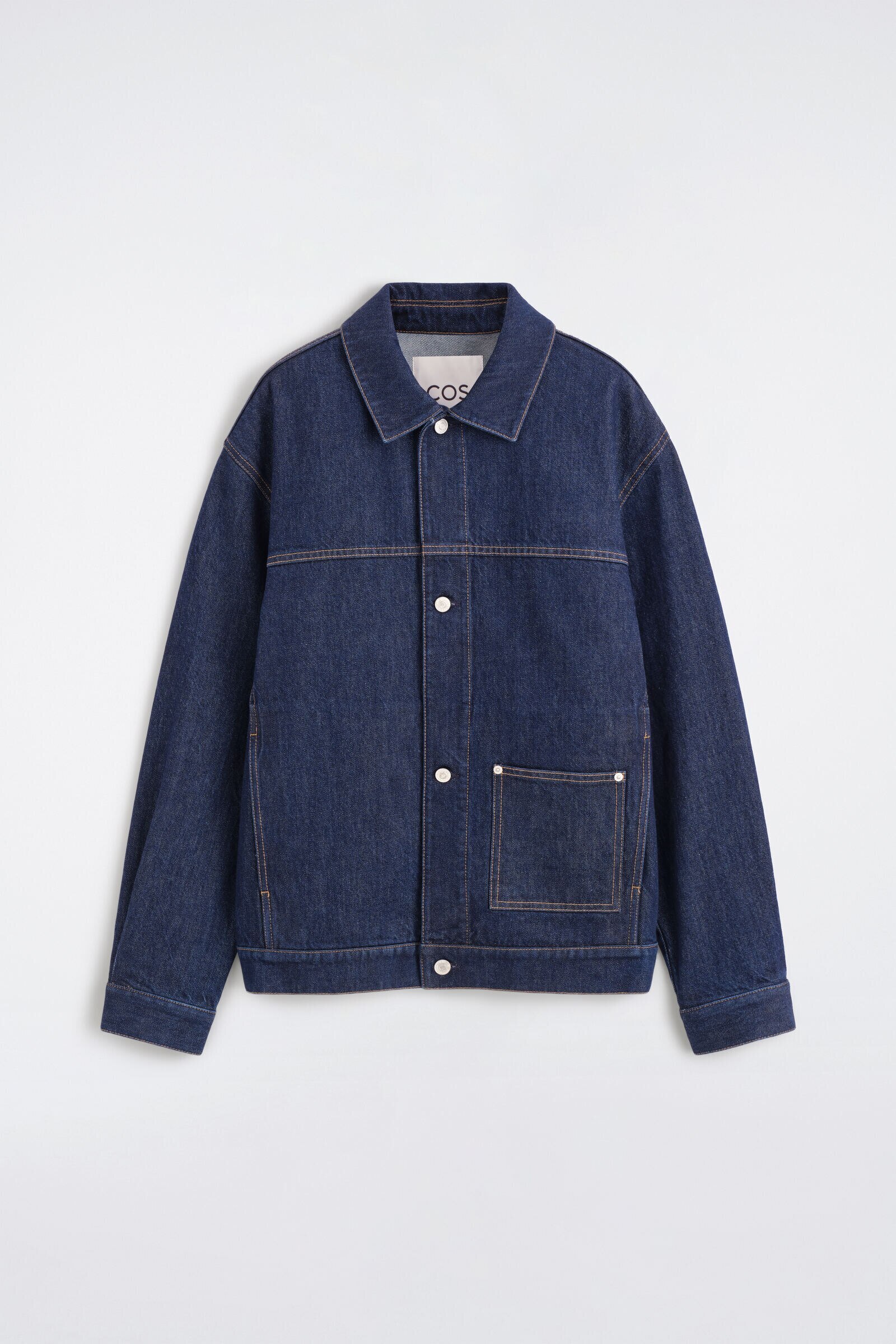DENIM SHIRT JACKETDARK BLUE