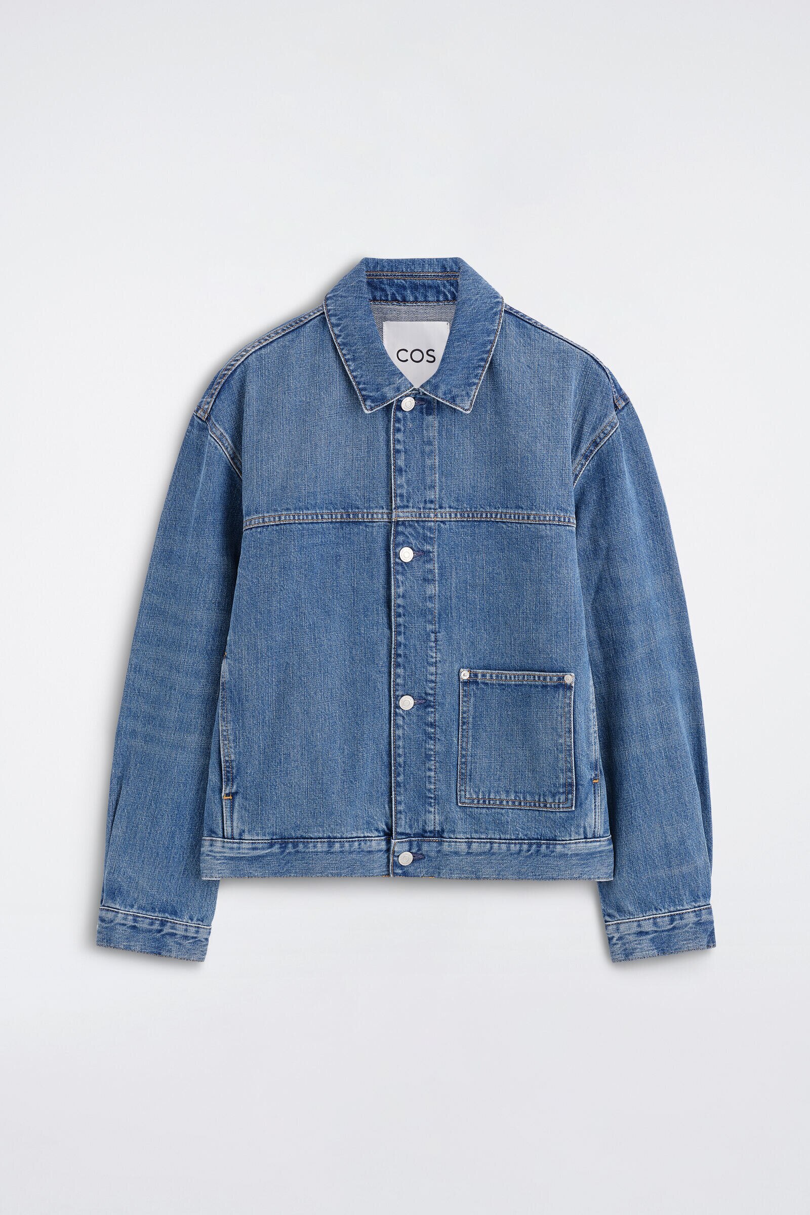DENIM SHIRT JACKETBLUE