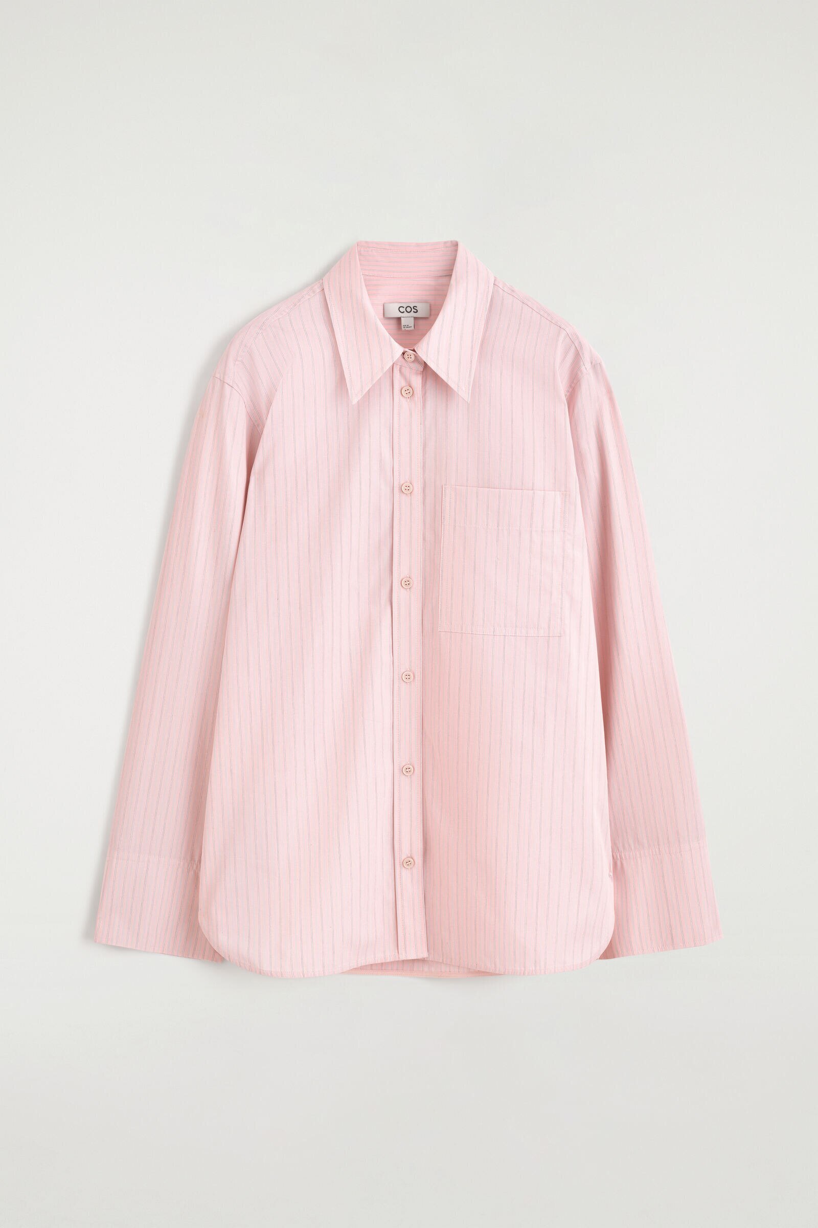 STRIPED COTTON SHIRTPINK / STRIPED