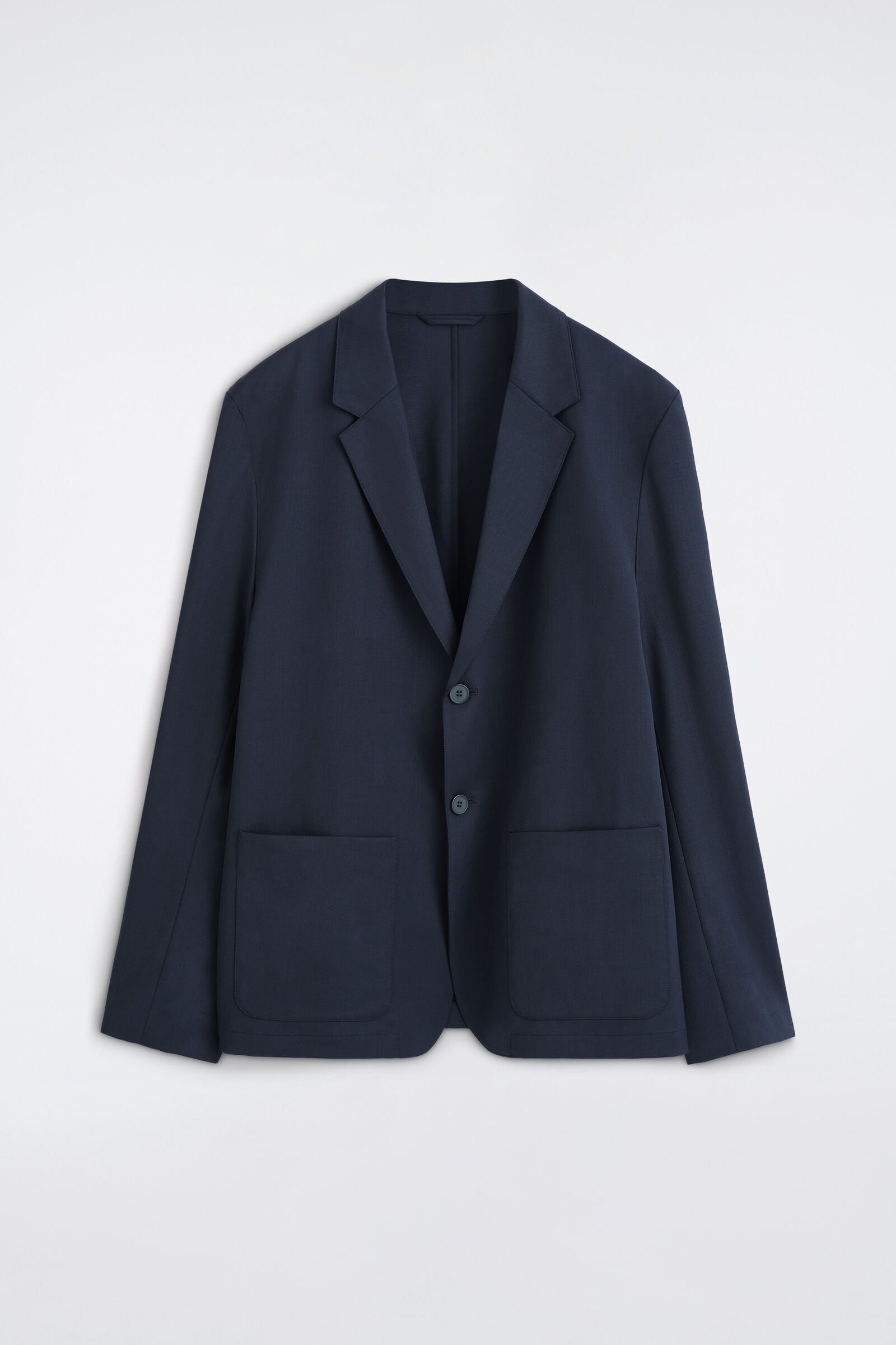 PACKABLE CREASE-RESISTANT BLAZERNAVY