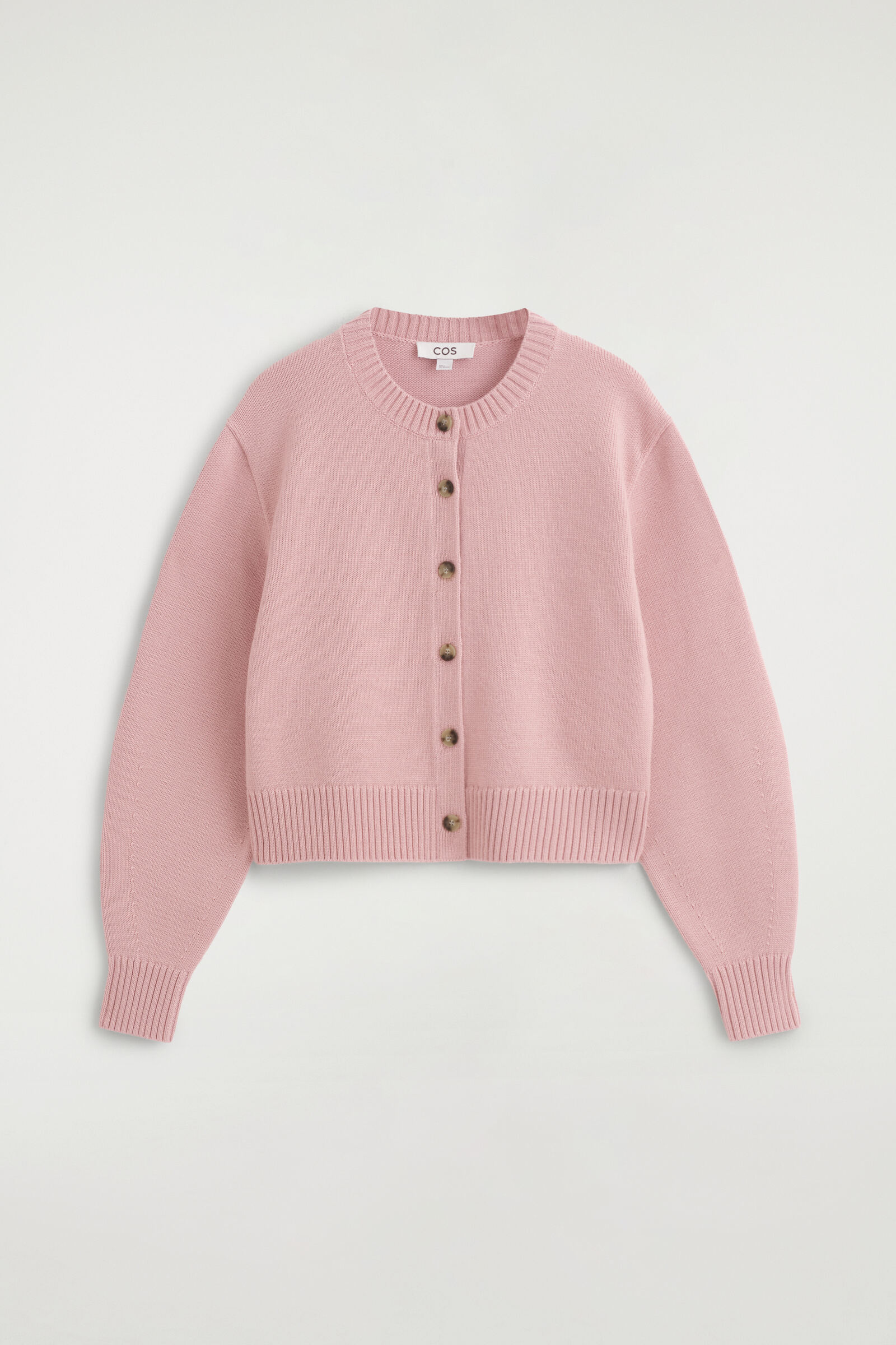 MERINO WOOL CARDIGANPINK