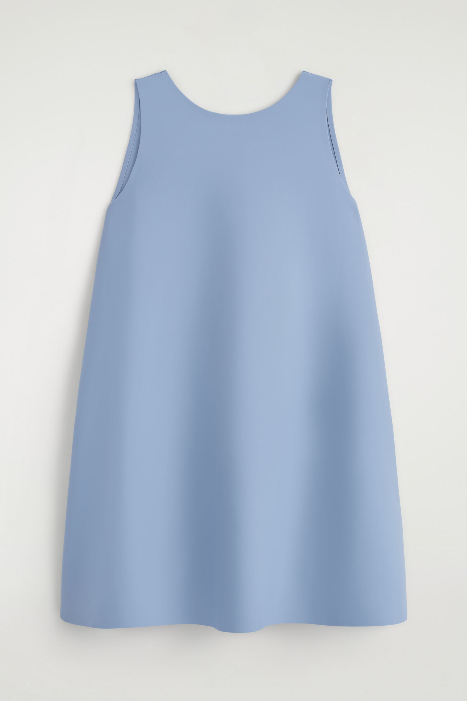 SCUBA A-LINE MINI DRESSBLUE