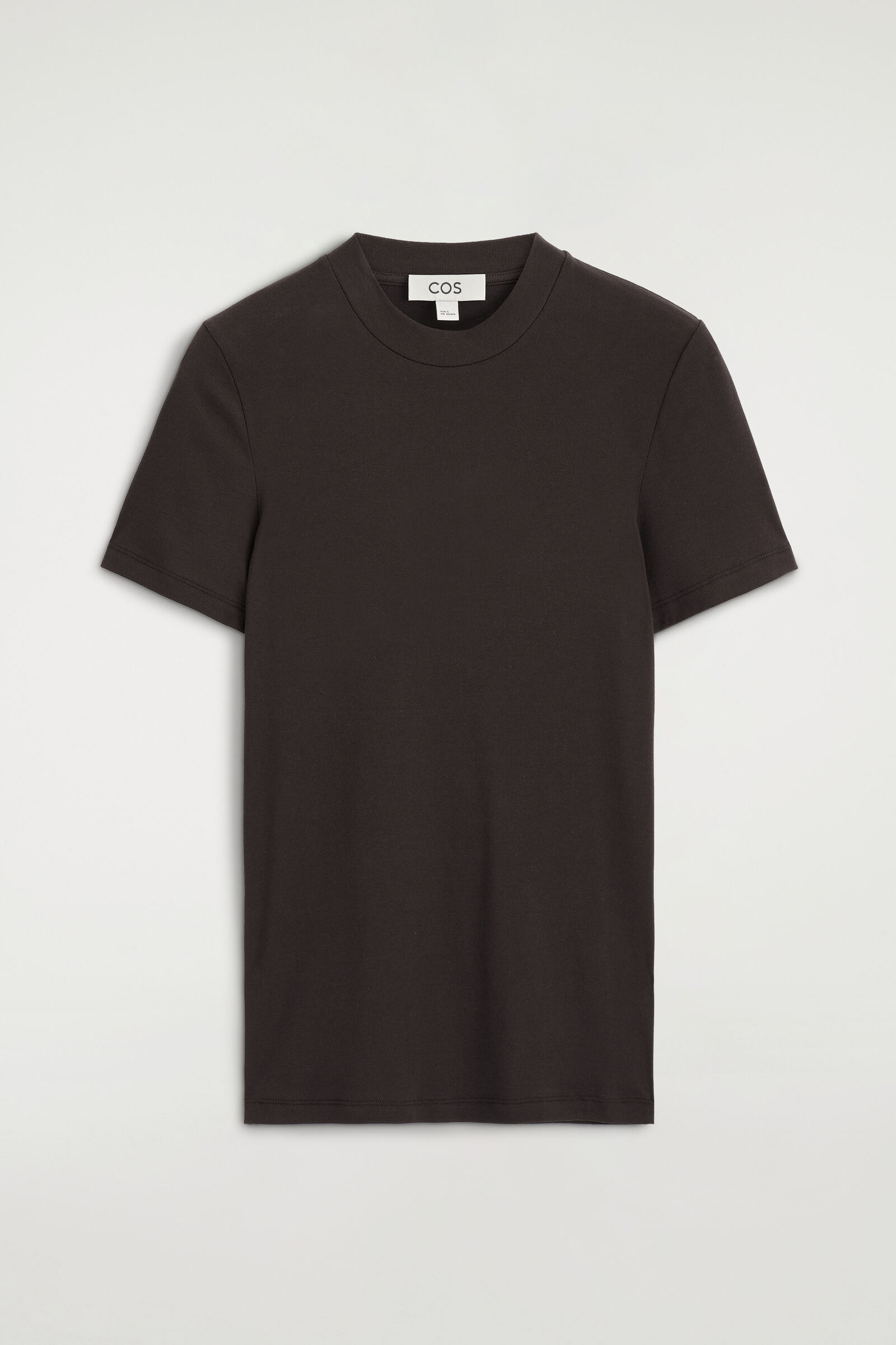 CREPE-JERSEY T-SHIRTBROWN