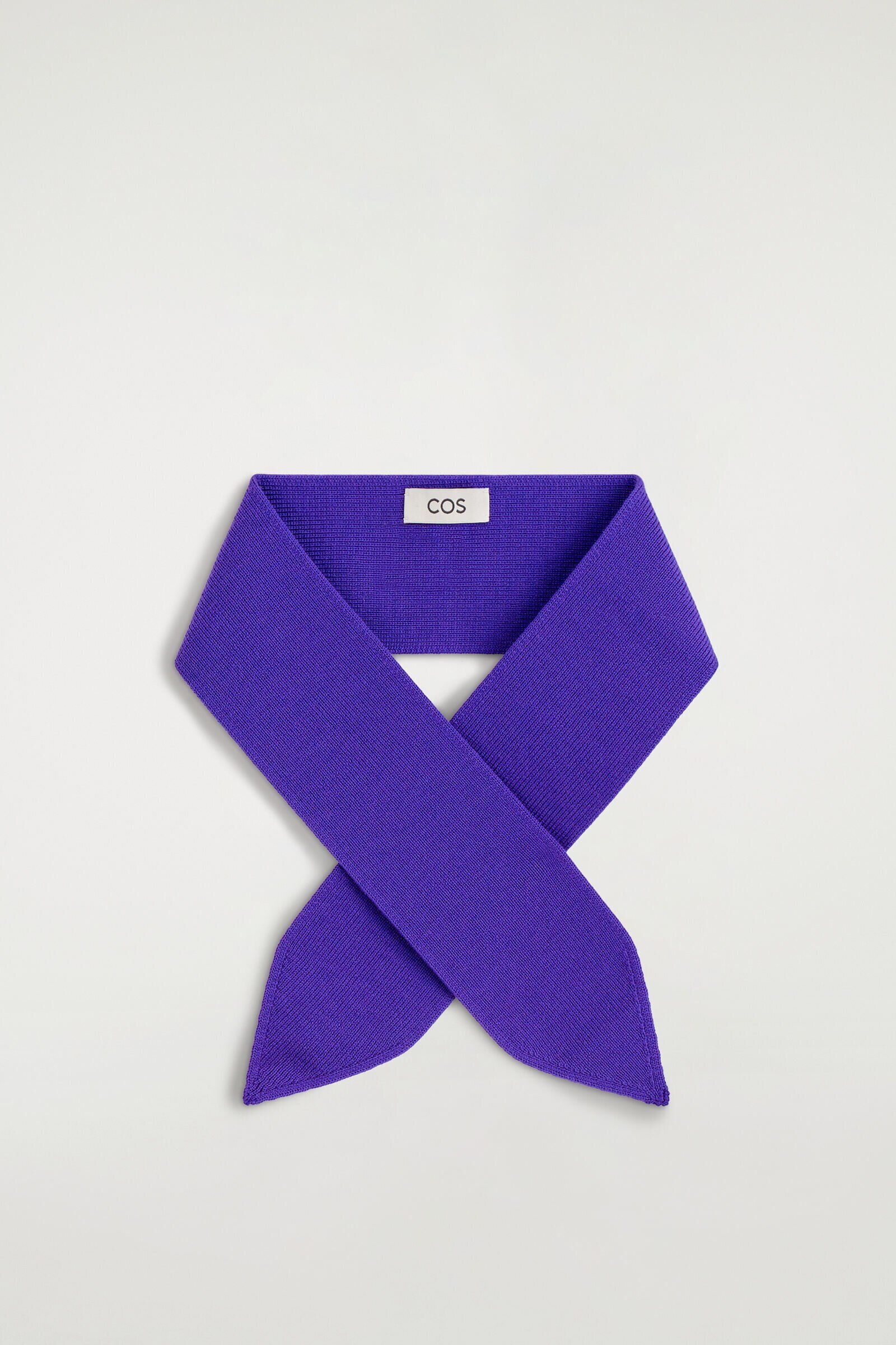 MERINO WOOL NECK SCARFPURPLE
