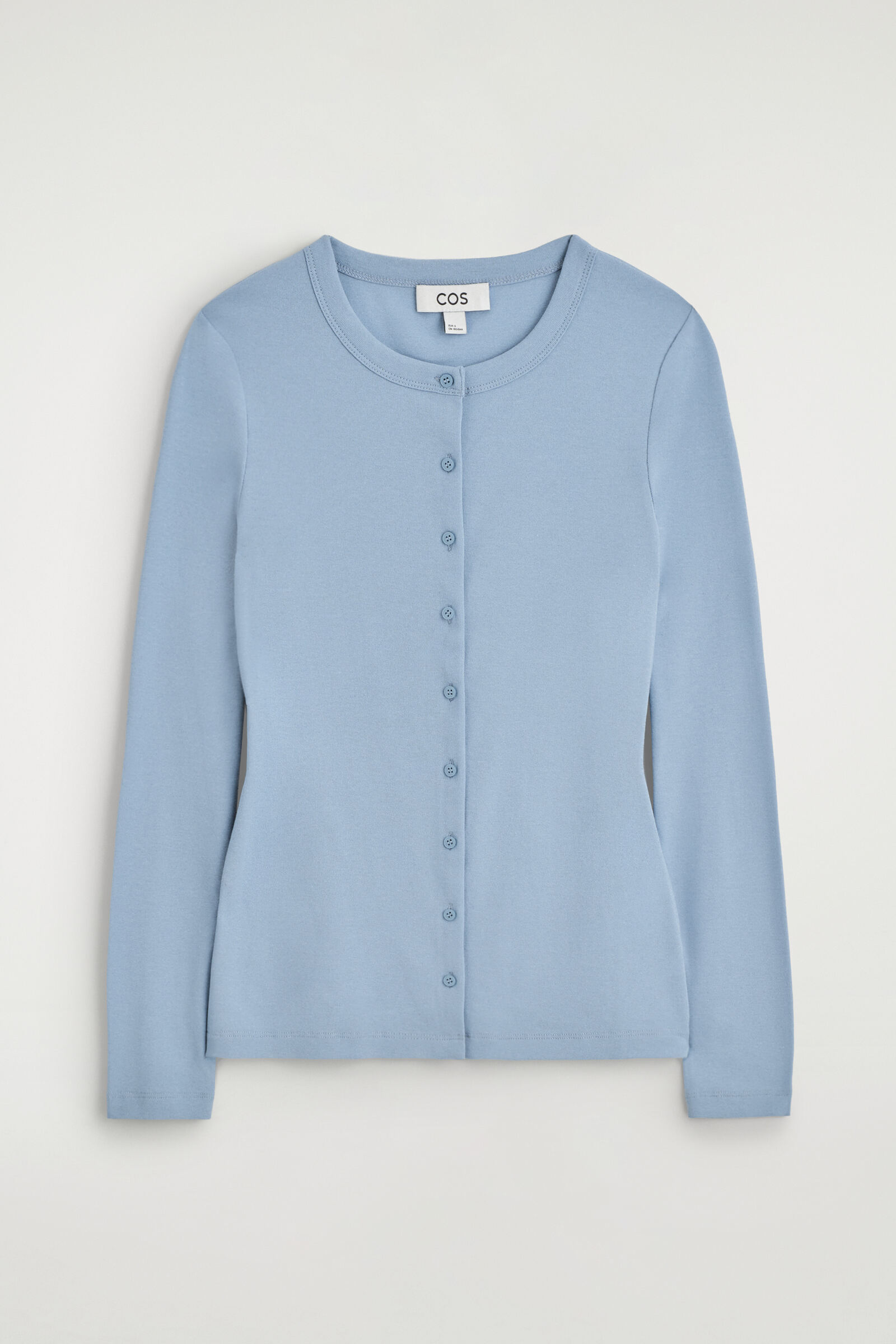 JERSEY CARDIGAN TOPLIGHT BLUE