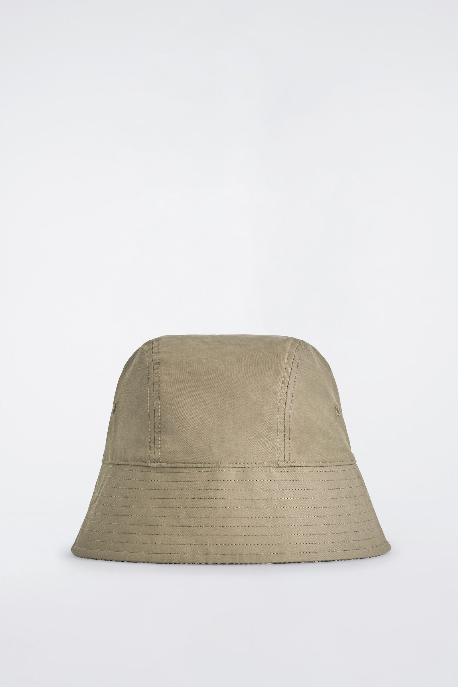 REVERSIBLE BUCKET HATBEIGE / CHECKED