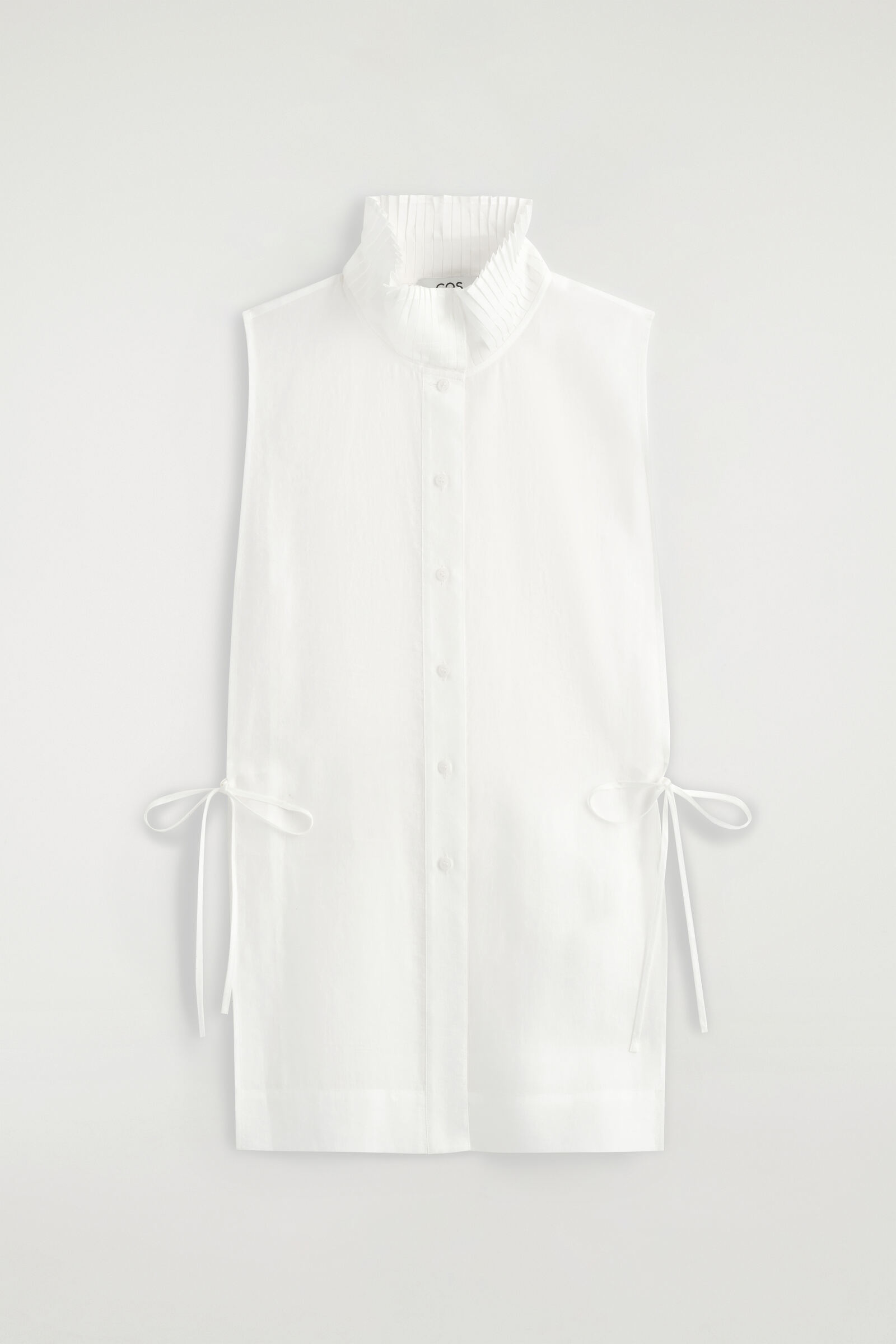 FRILL-COLLAR BIBWHITE