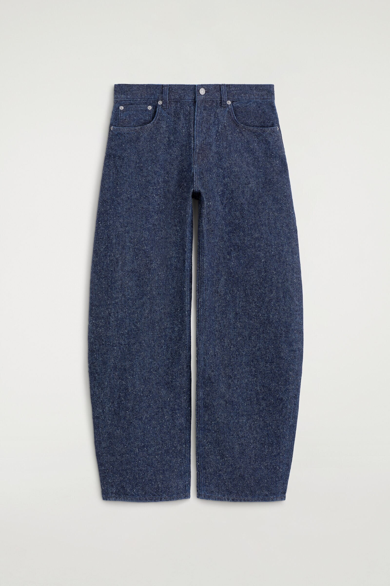 INLET BOUCLÉ CURVED-LEG JEANSBLUE