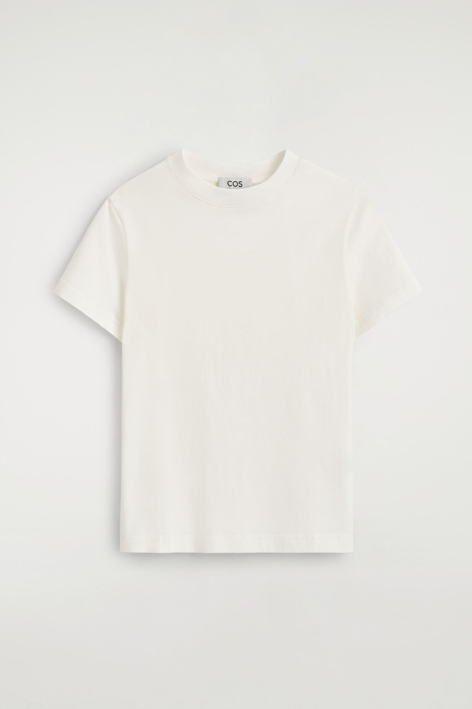 BRUSHED-COTTON T-SHIRTOFF-WHITE