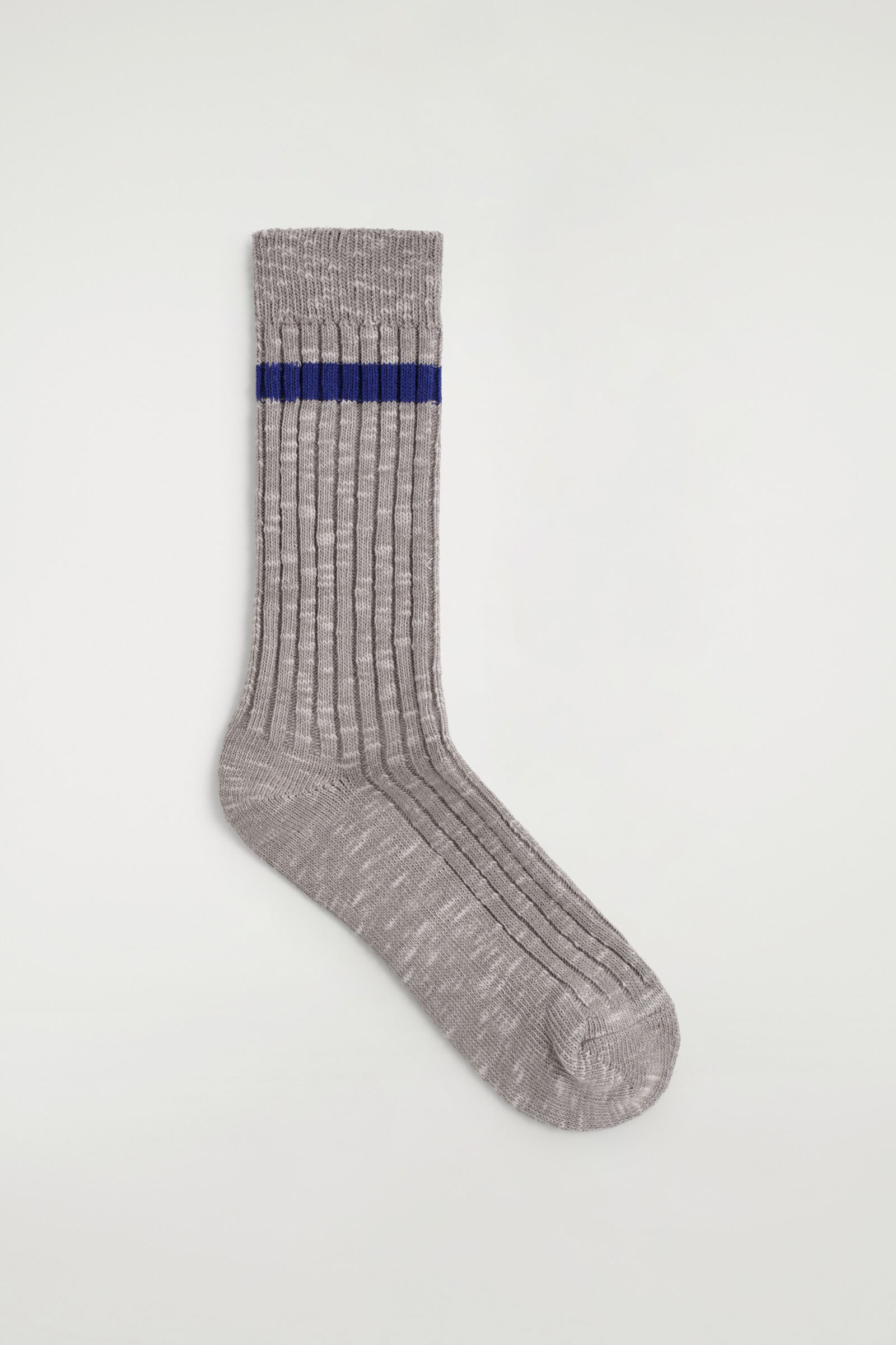 CHUNKY RIB-KNIT SOCKSGREY MÉLANGE