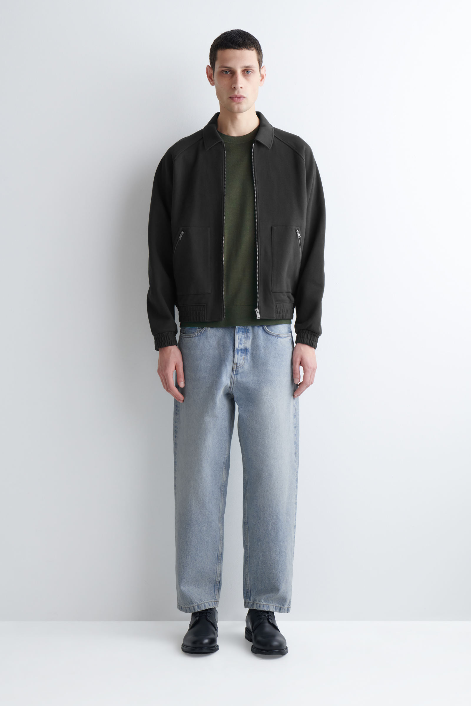 DOME RELAXED-FIT STRAIGHT-LEG JEANSLIGHT BLUE