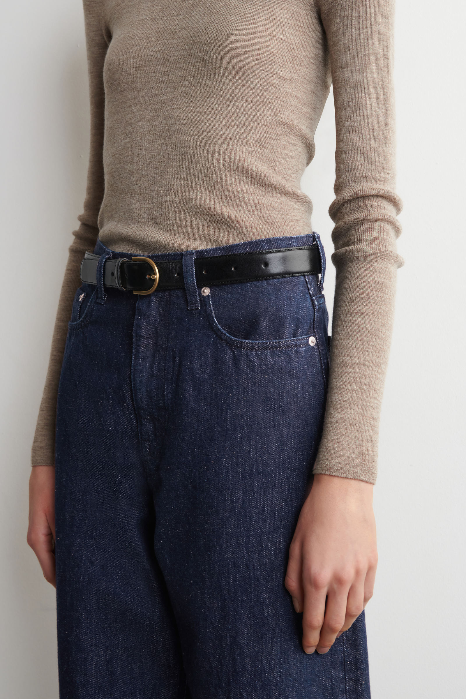 BAY BARREL-LEG JEANSDARK BLUE