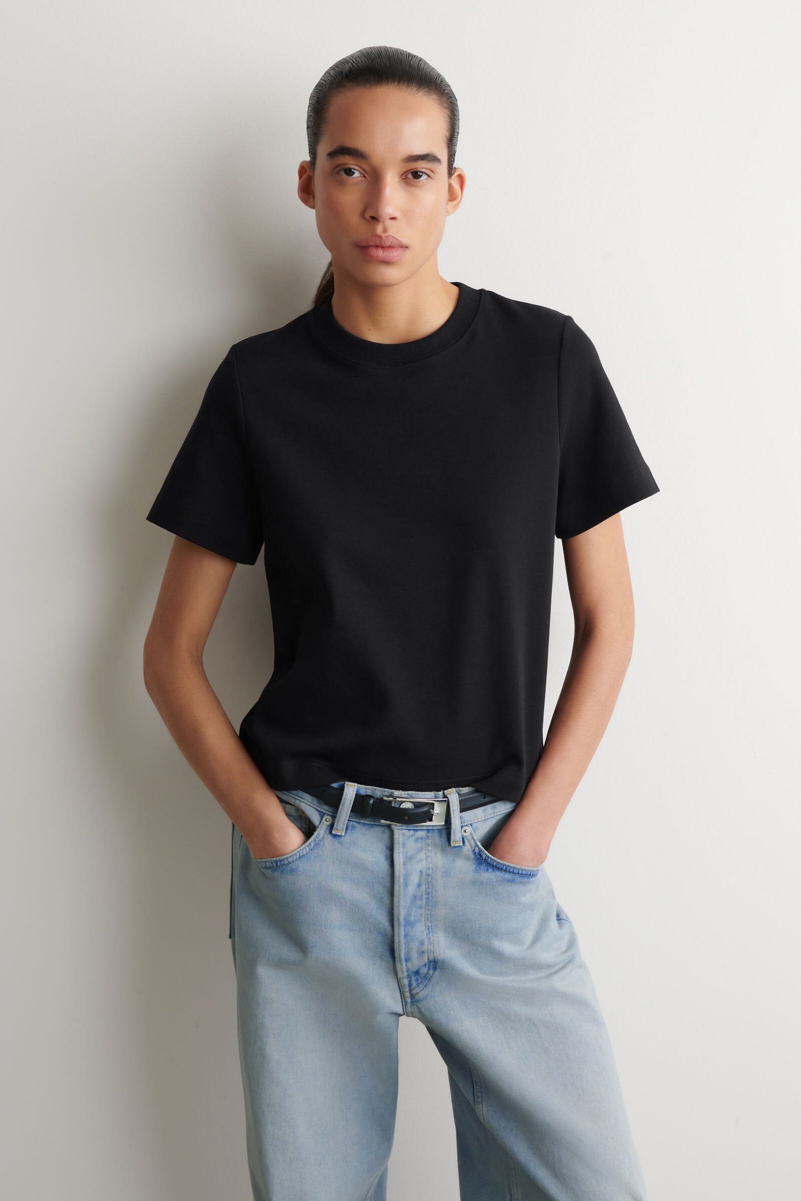 CLEAN CUT T-SHIRTBLACK
