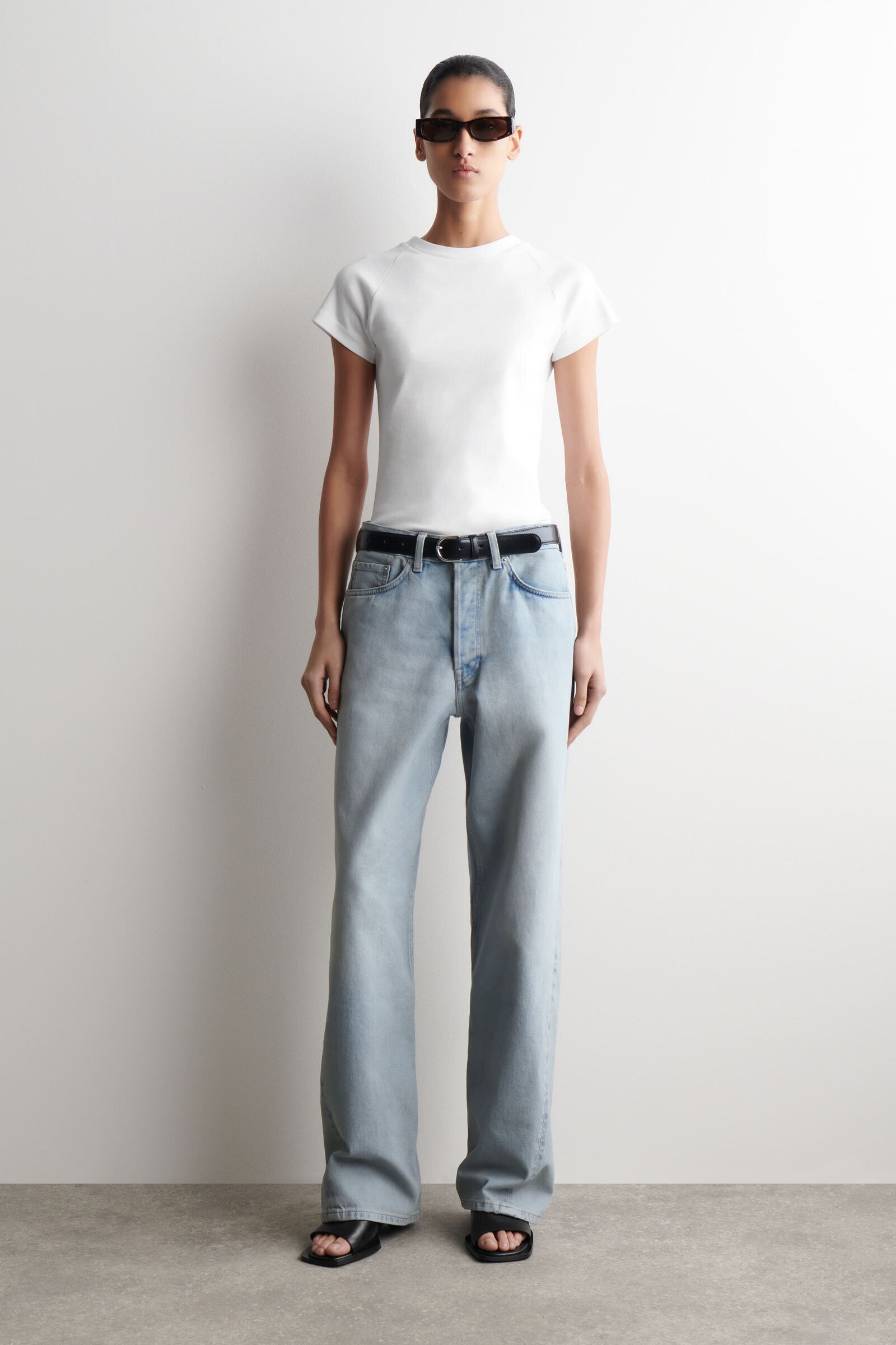 FACADE STRAIGHT-LEG JEANSLIGHT BLUE
