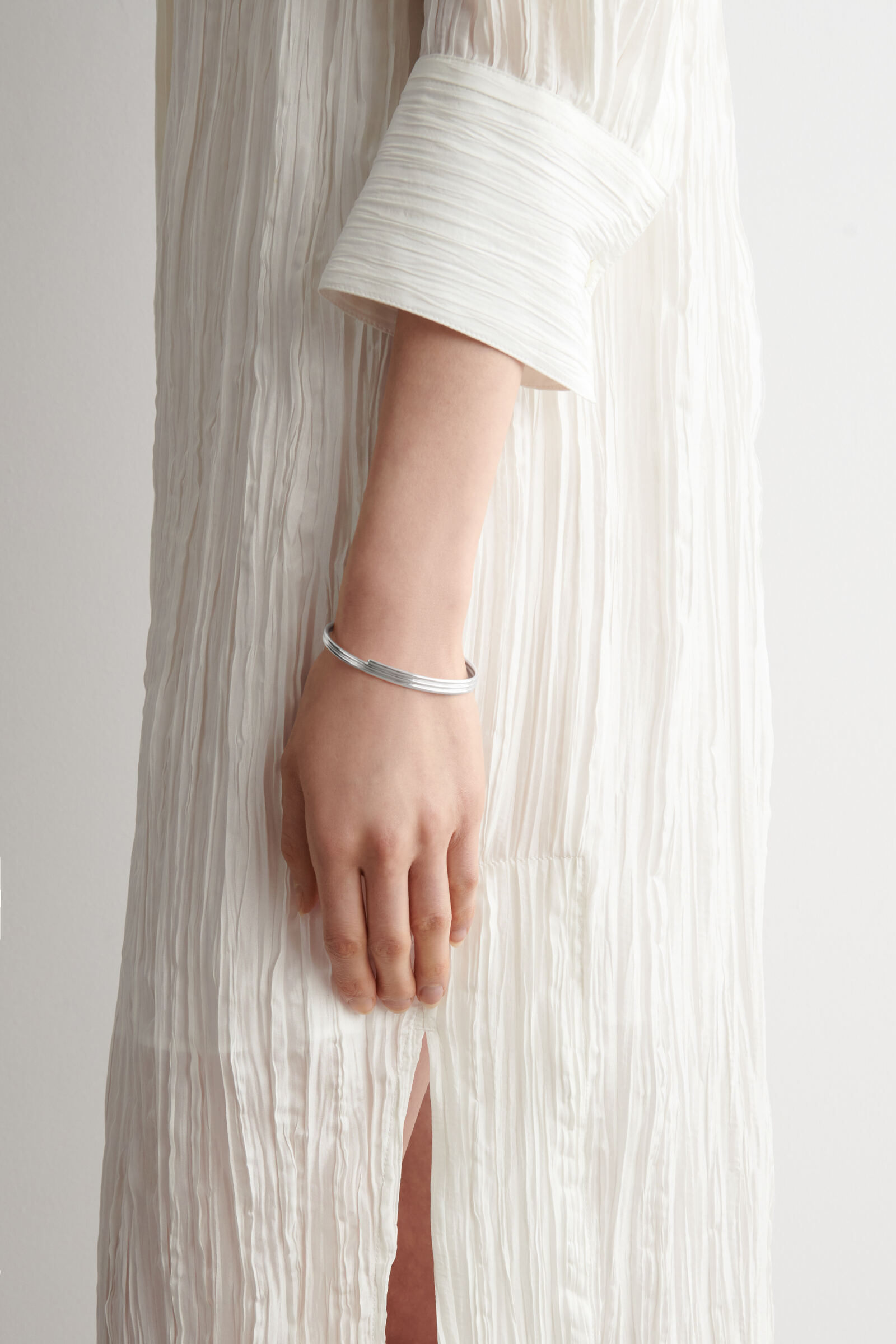 STACKED CUFFSILVER