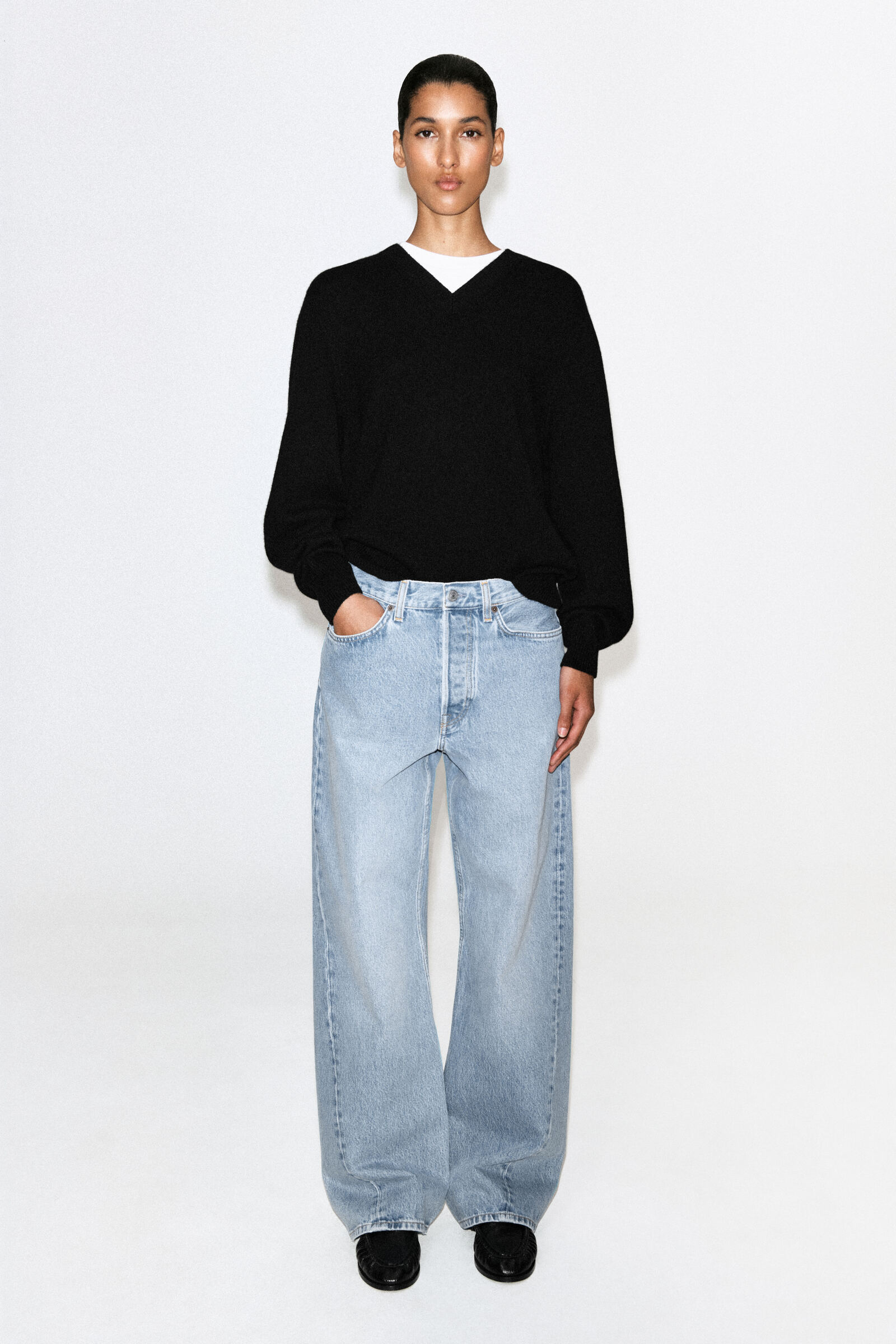 FACADE STRAIGHT-LEG JEANSBLUE