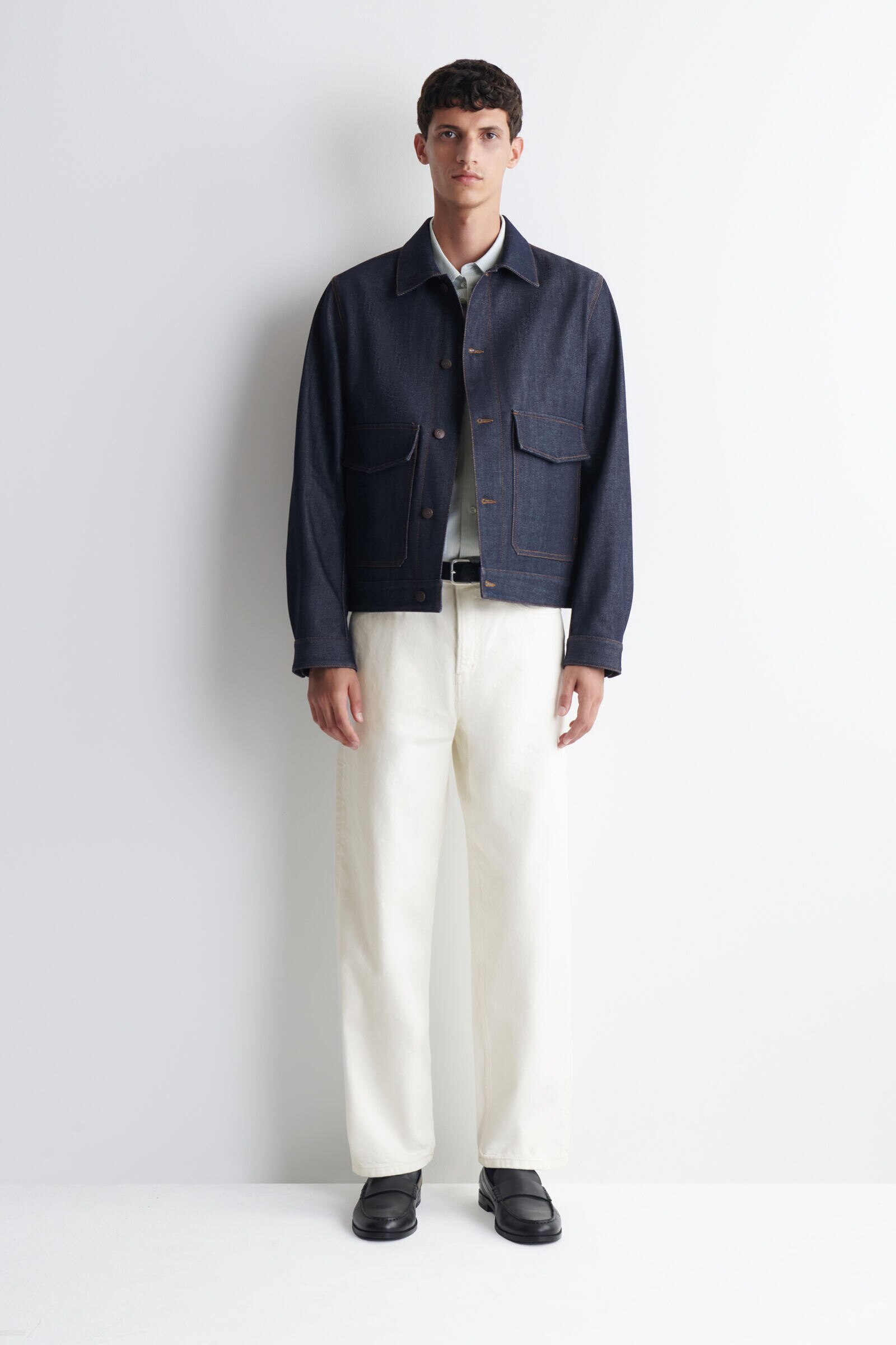 RAW SELVEDGE DENIM JACKETINDIGO