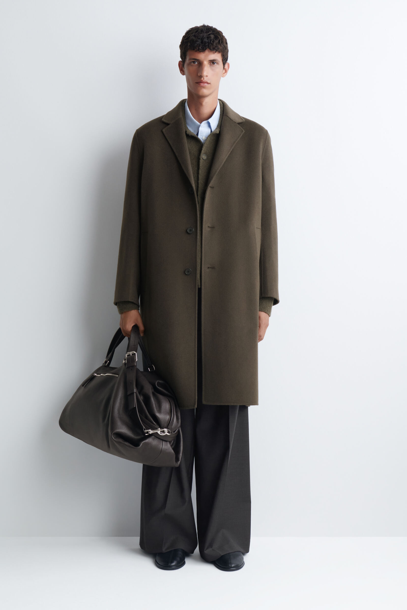 DEPARTURE DUFFLE BAG - LEATHERBROWN