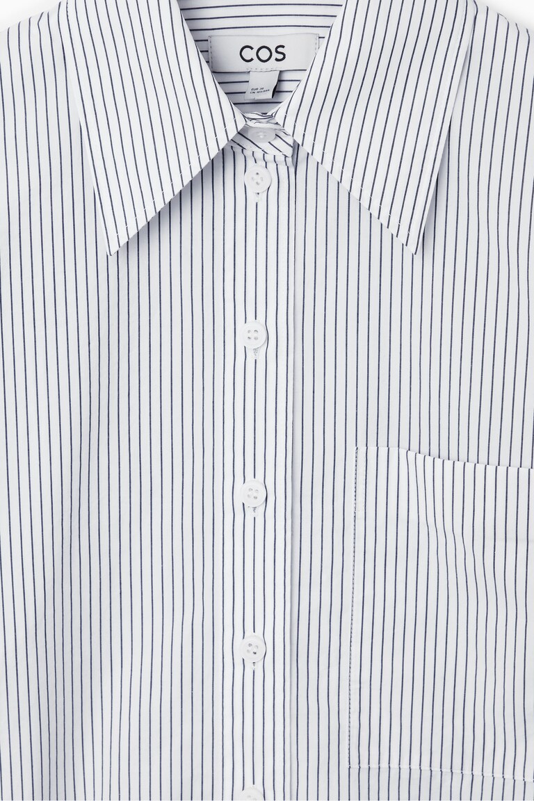 Birch - Oversize Skjorta - Cream/Brun - Nyhet