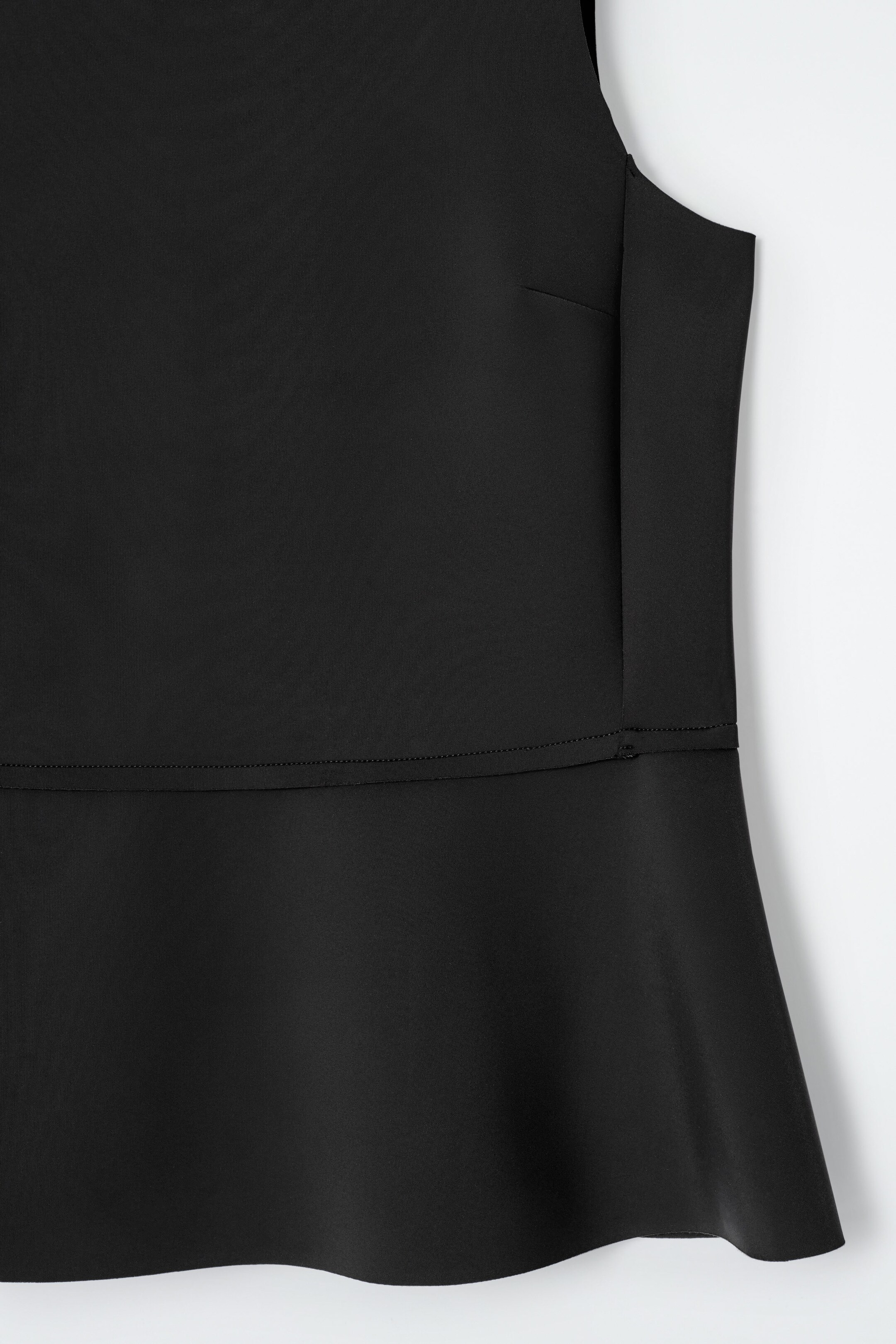 scuba peplum top