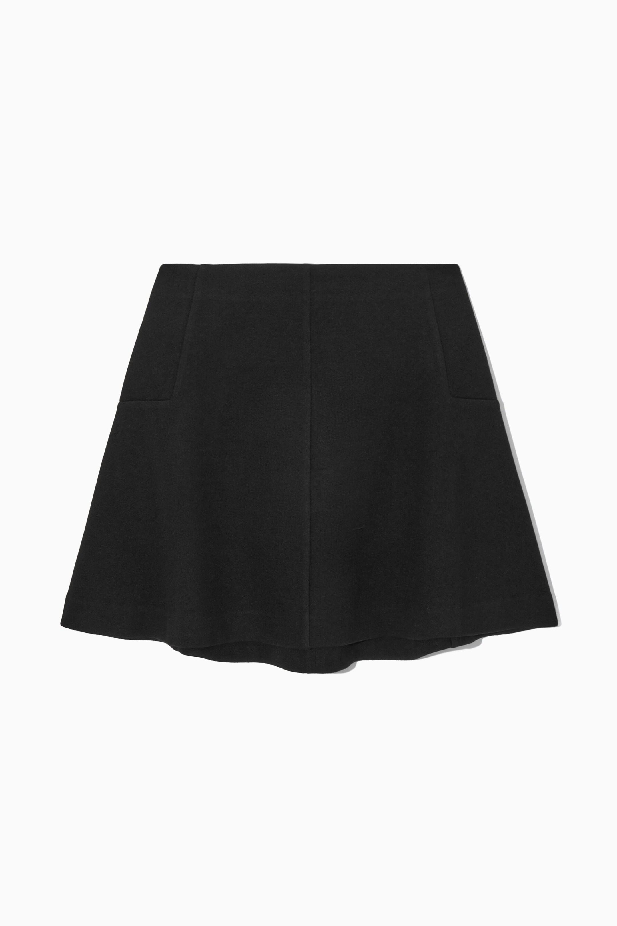 BOILED WOOL MINI SKIRT BLACK boiled-wool-mini-skirt-black