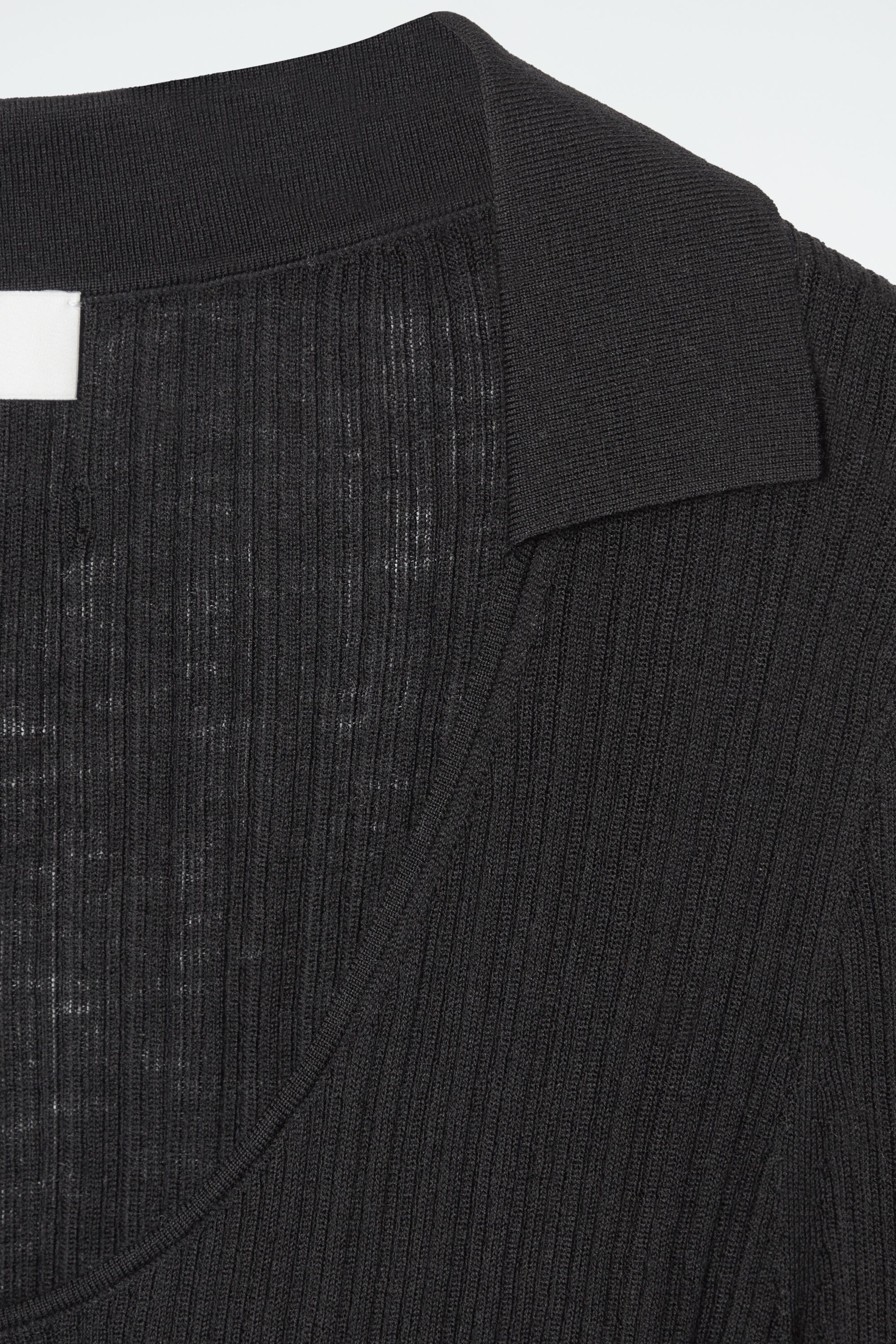格安！ TROPICAL WOOL OPEN COLLAR SHIRT｜トップス
